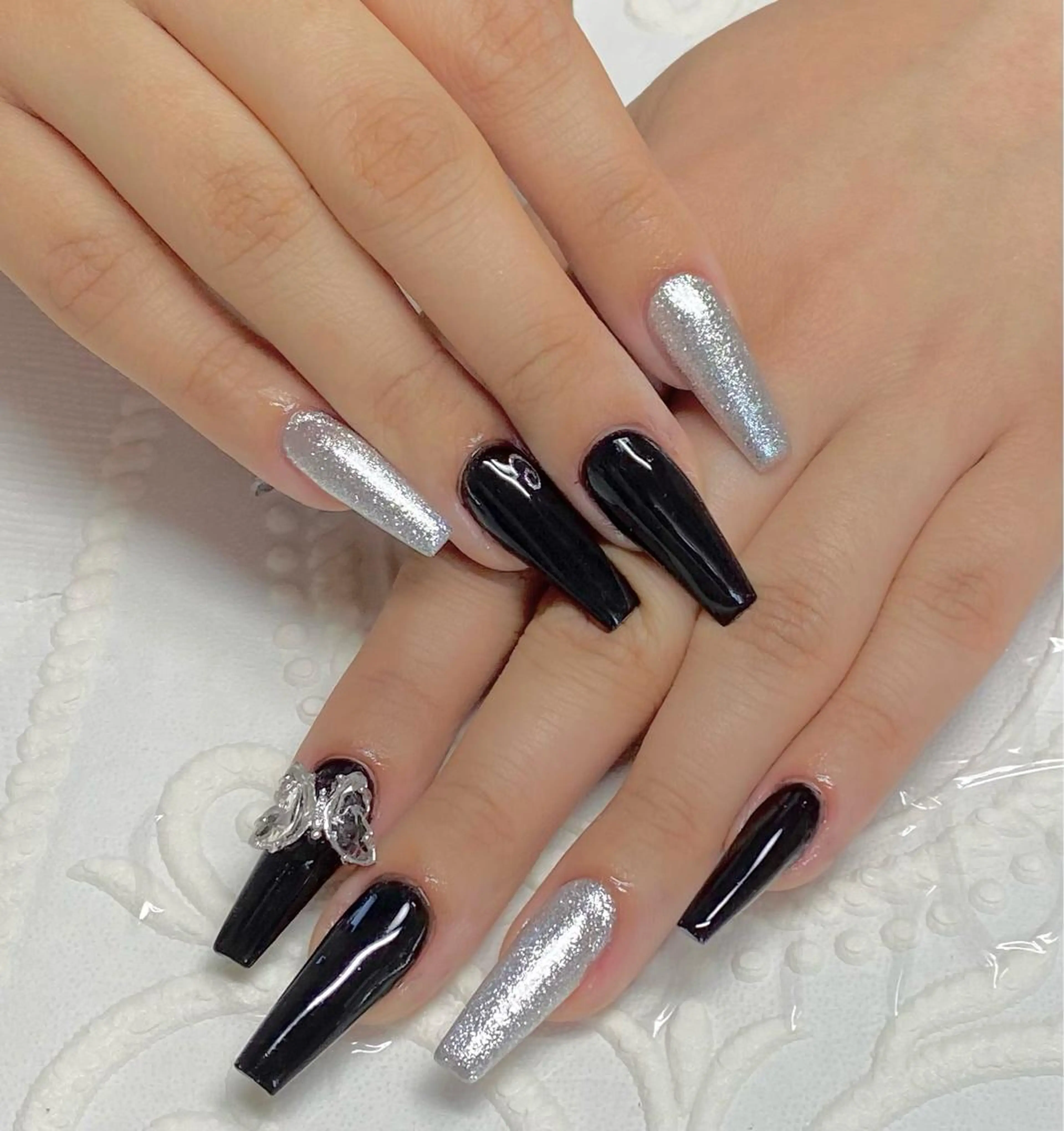 ロング ネイル ハンドネイル lune nail_2017のその他イメージ