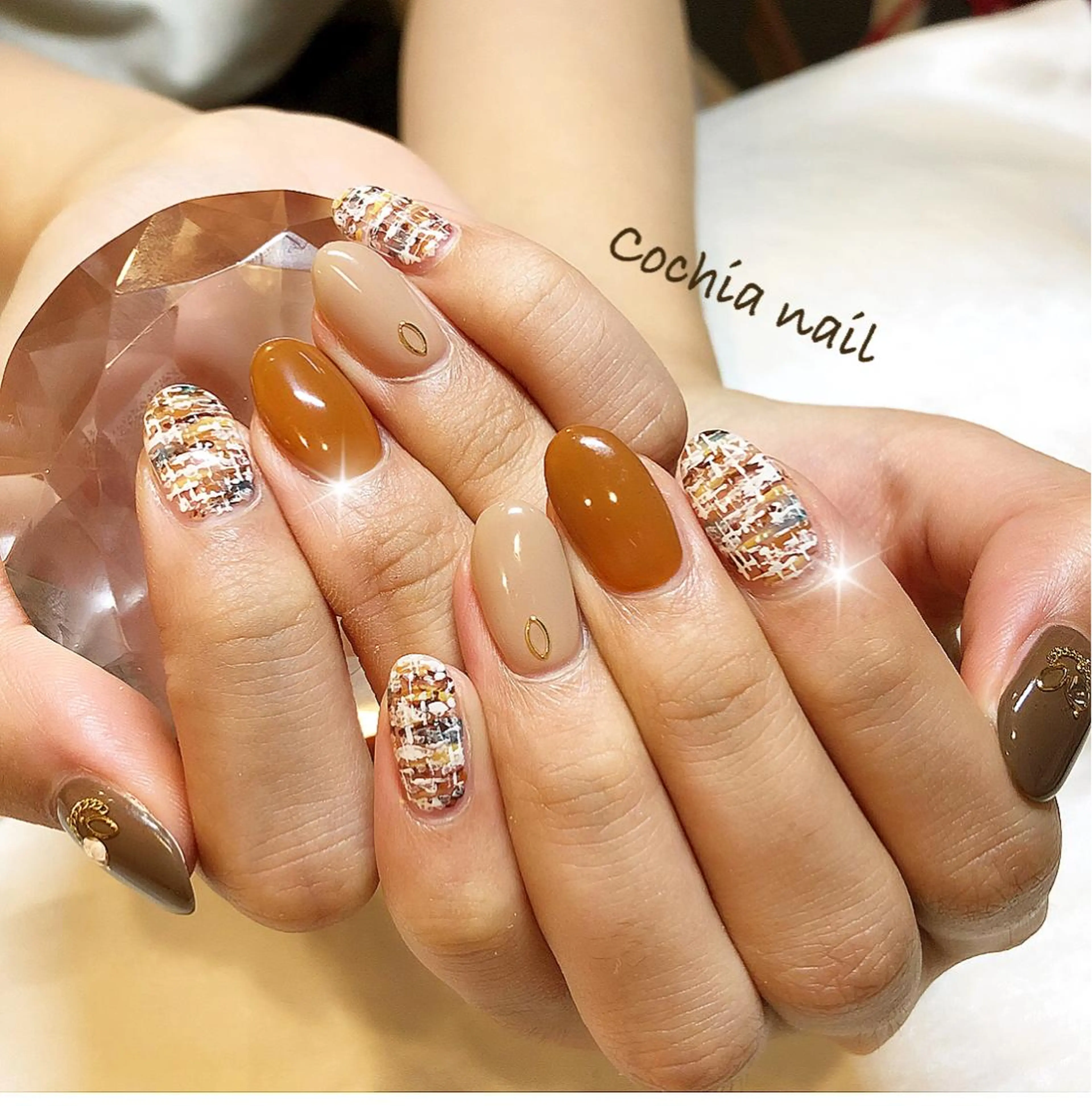 ネイル ハンドネイル ☆Cochia nail☆のネイルデザイン