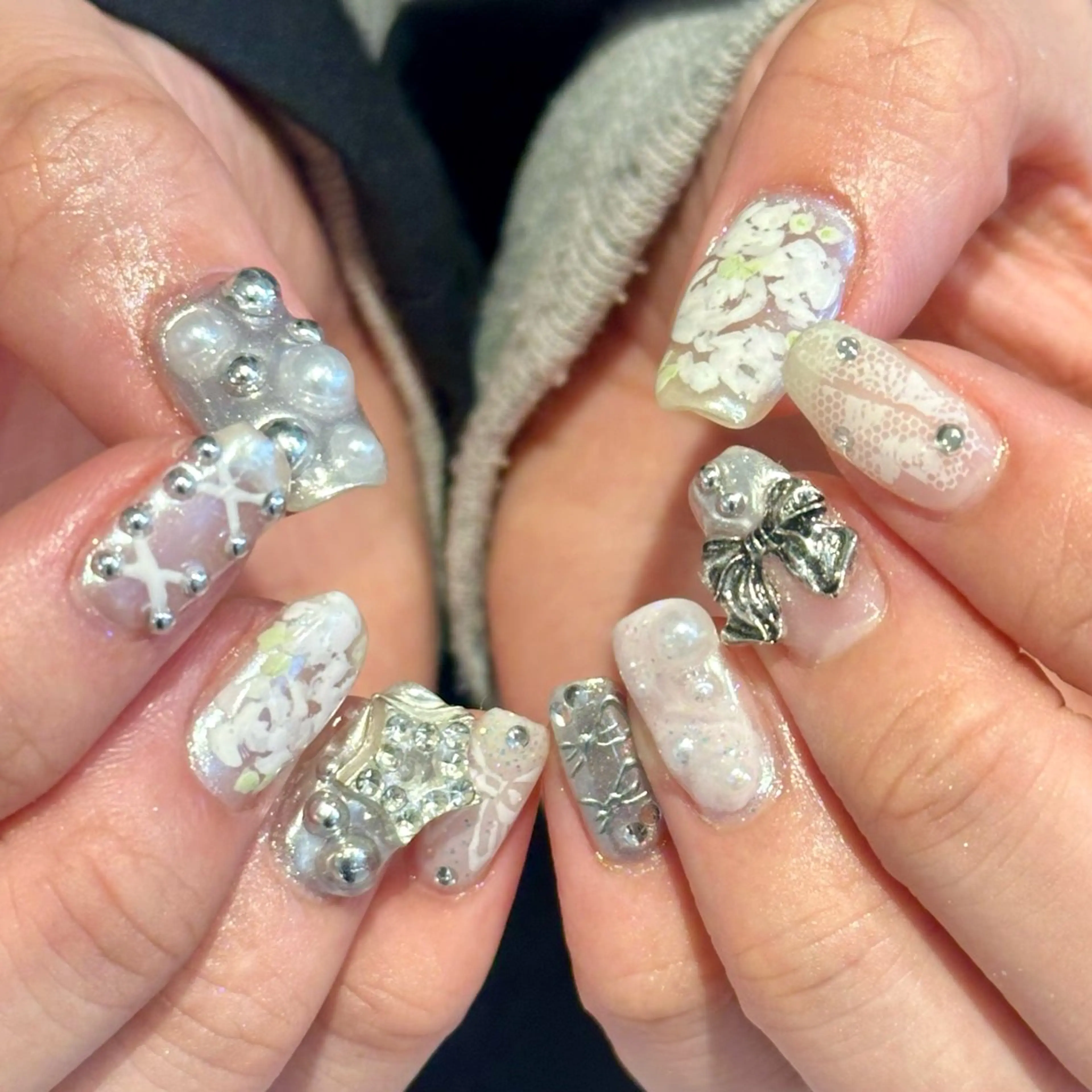 ネイル ハイトーン特化 pepe🎀のヘアスタイル