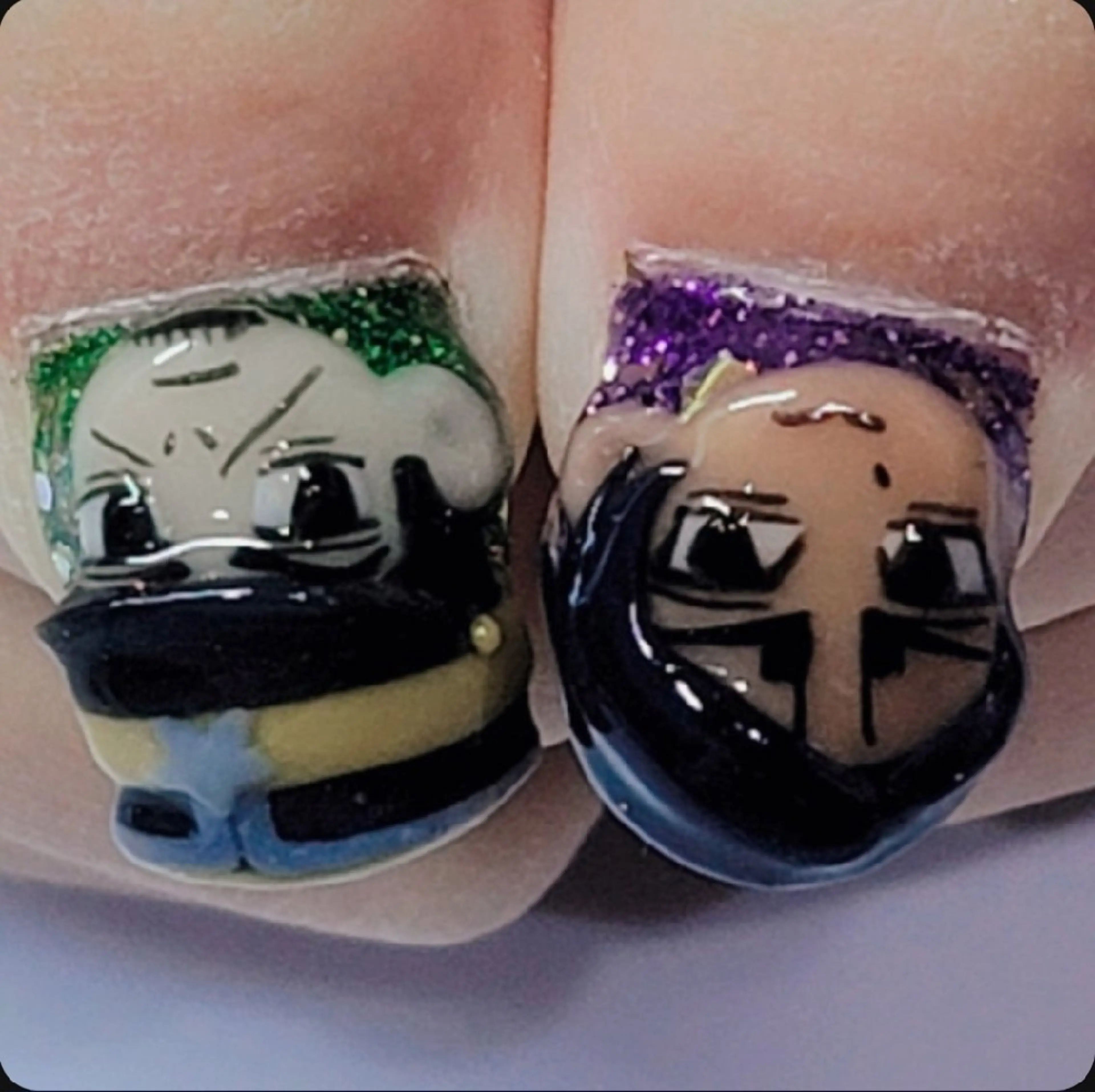 ネイル アートネイル ホログラムネイル ラメ(グリッター) ハンドネイル よしだ ひろきのネイルデザイン