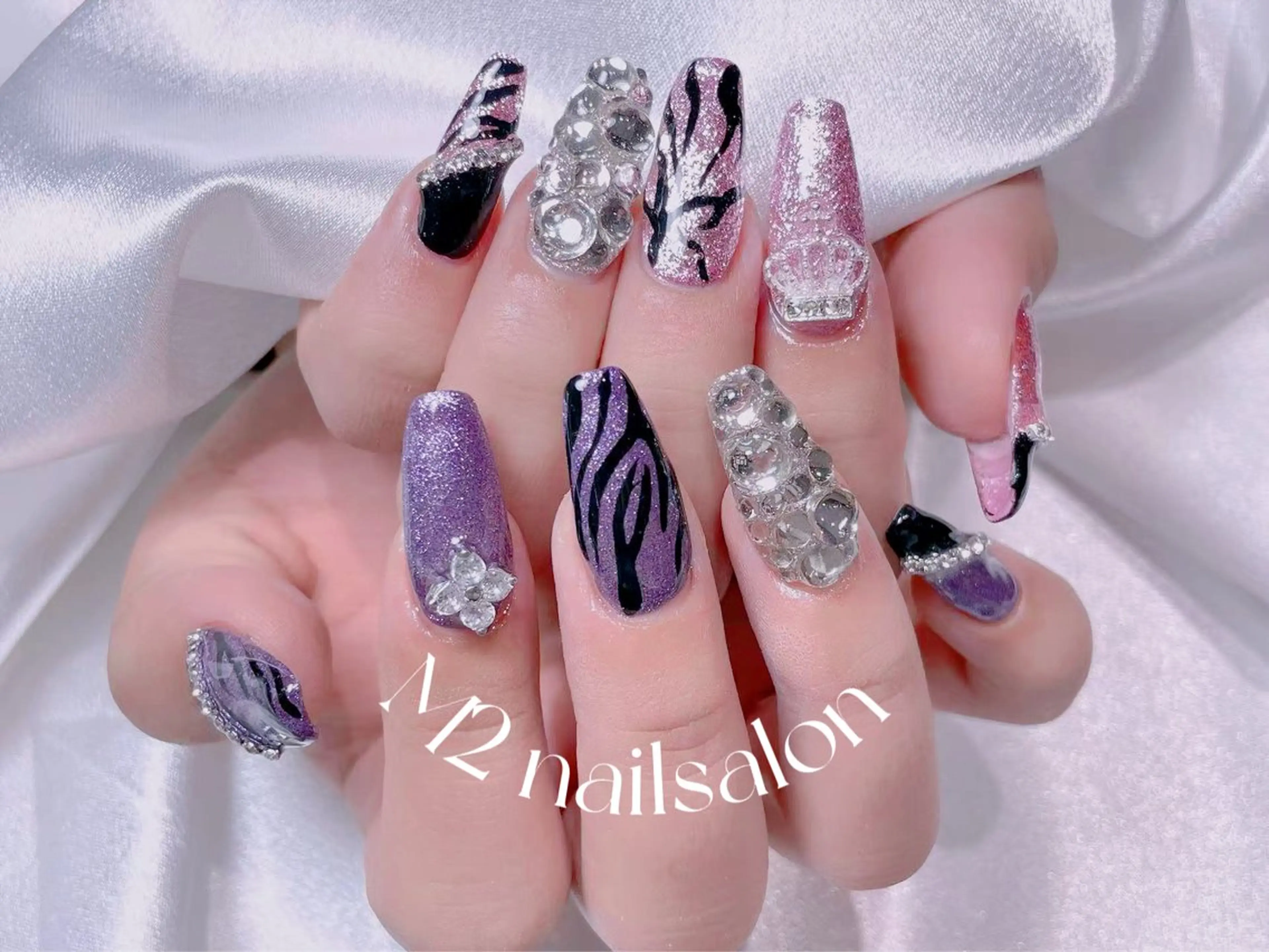 ネイル 長さだし専門店 M2　rikaのネイルデザイン