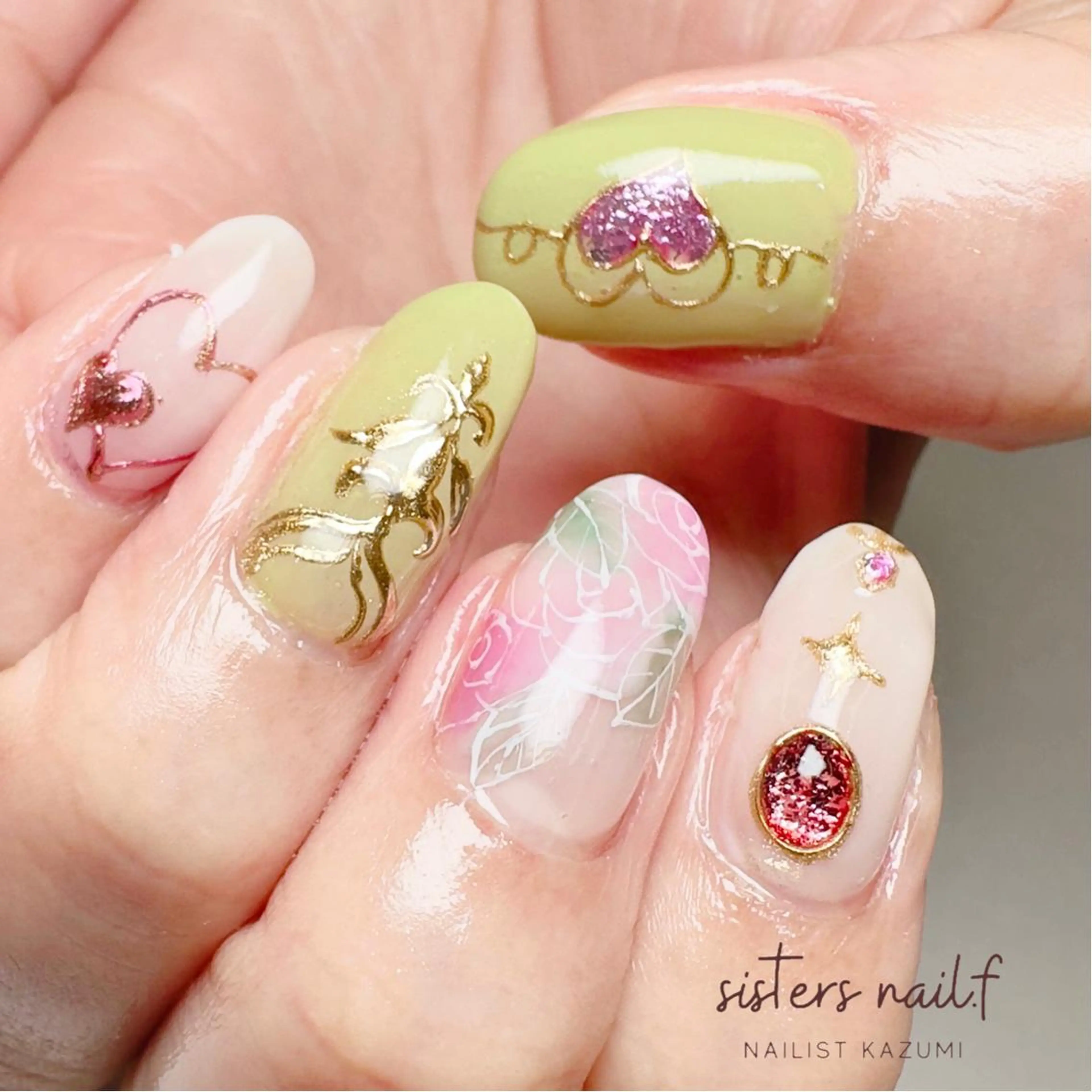 ネイル sisters nail.fのネイルデザイン