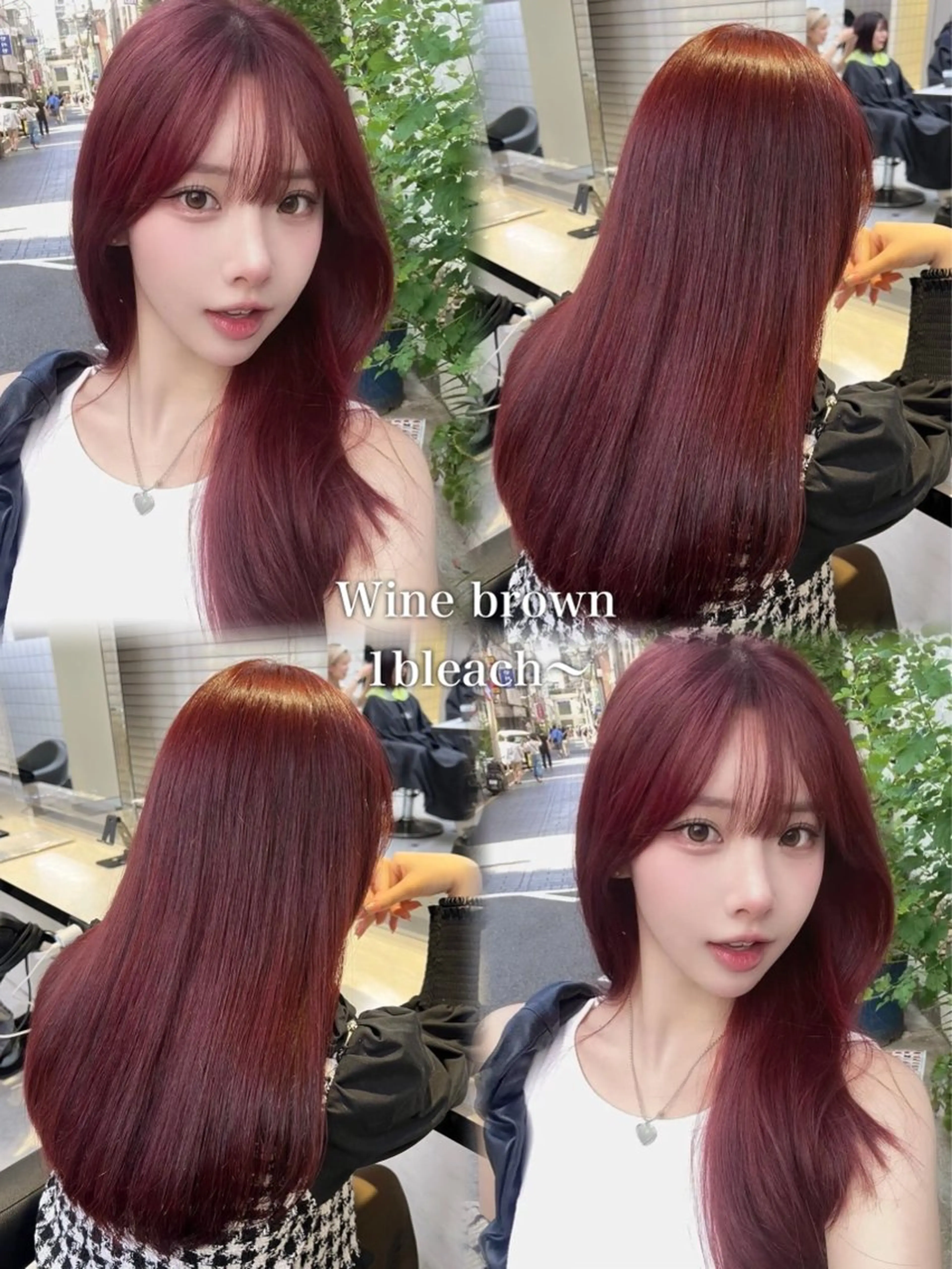 ロング カラー ヘアアレンジ カット ヘアカラー ドライで決まるレイヤ ー/🤎透明感カラーのヘアスタイル