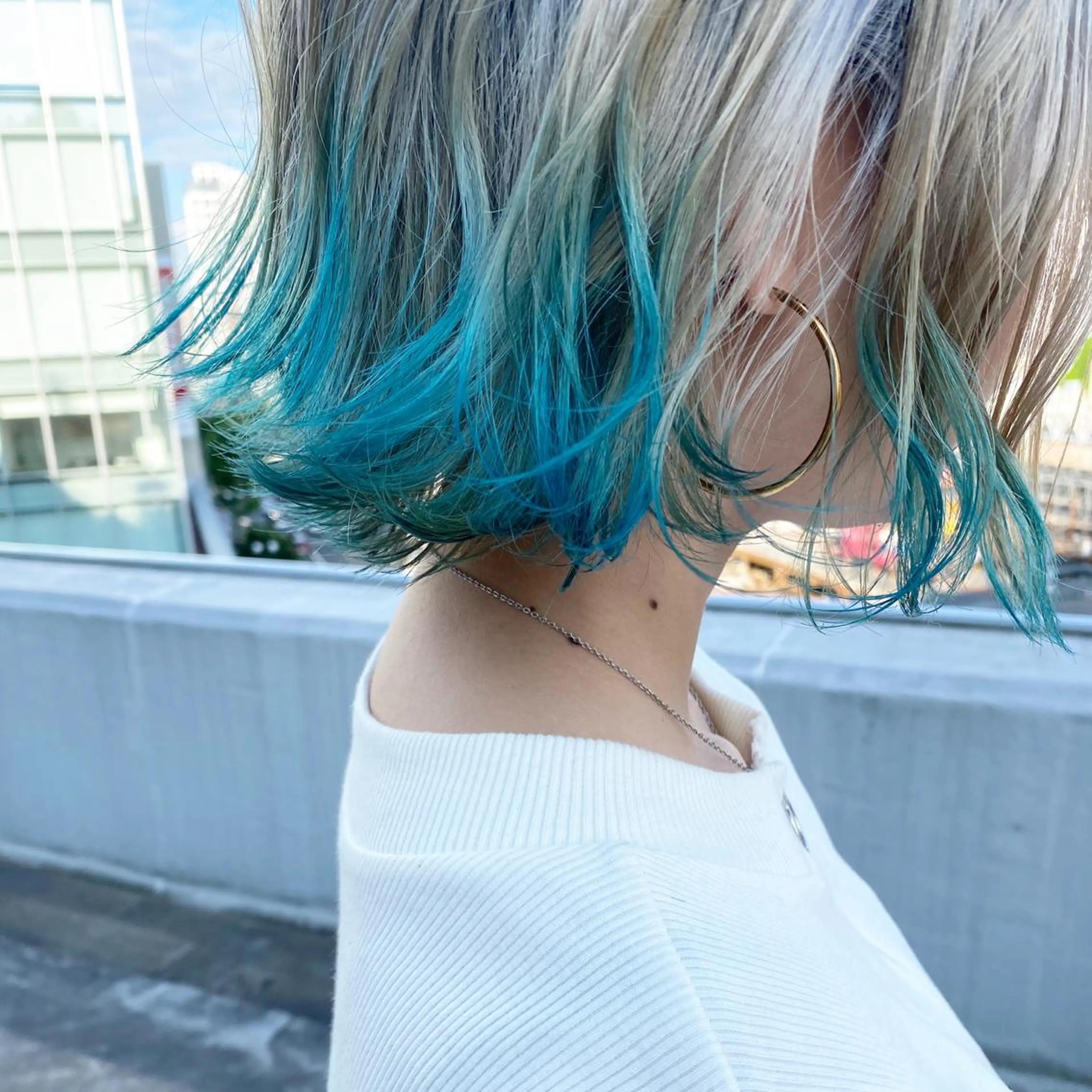 ショート ヘアカラー トリートメント 「ヲタクに美容室は難しい。」所属・インナーカラー🦔 🐾KEISUKEのヘアスタイル