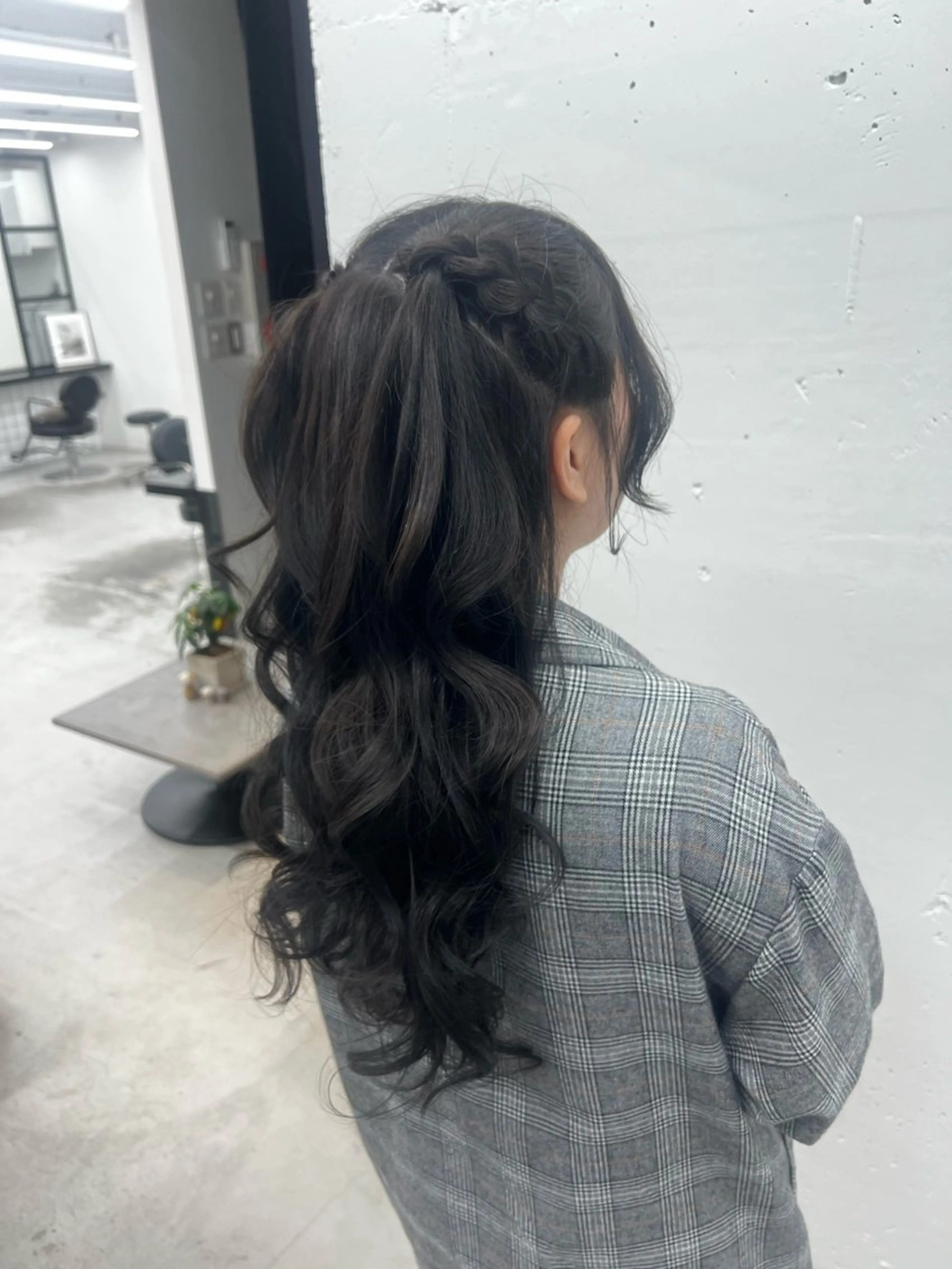 ロング カラー ヘアアレンジ 🎀ちさ🎀 JILLSTUDIOのヘアスタイル