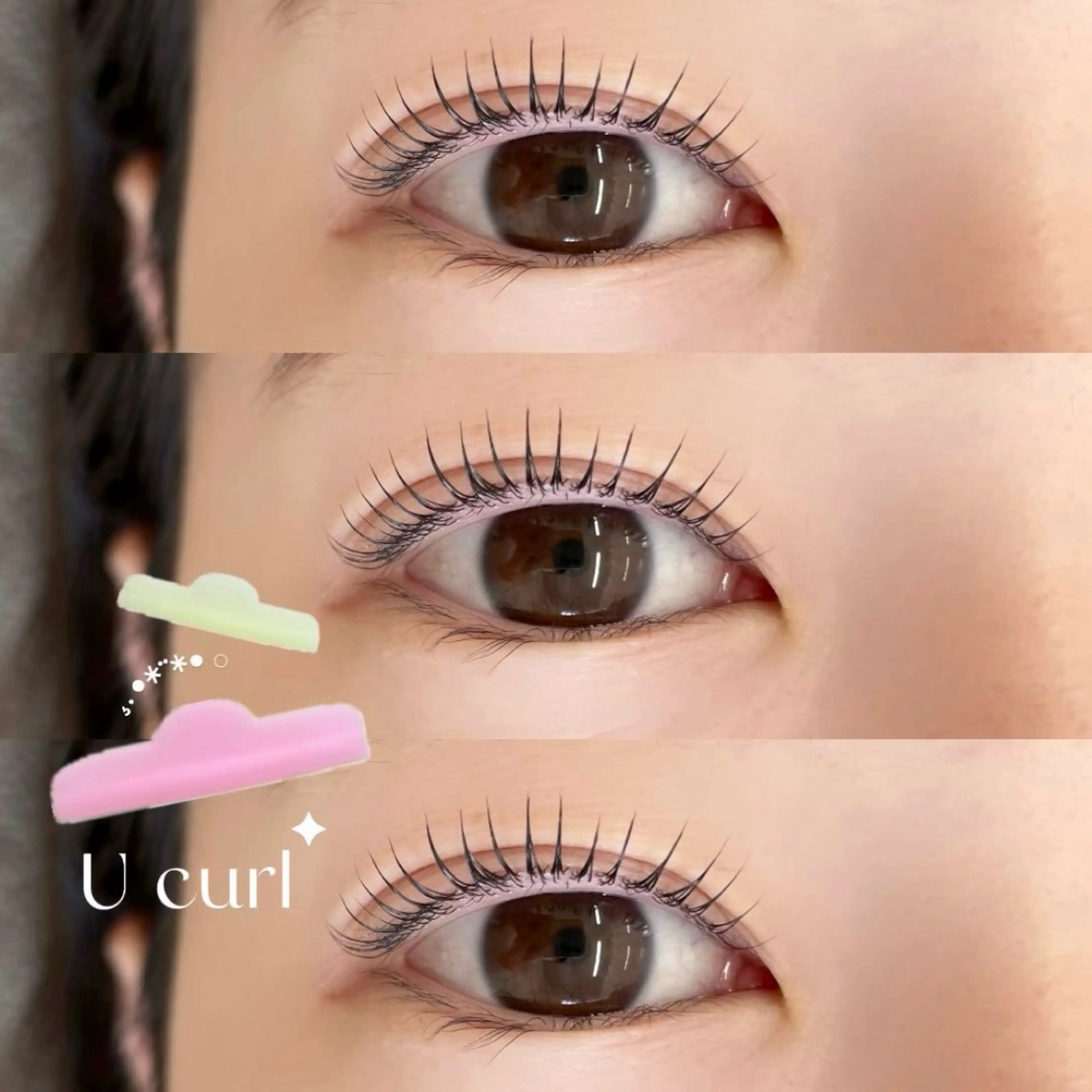 マツエク・マツパ マツパ niu(ニウ)所属・niu⟢ Maiの眉毛・アイブロウイメージ