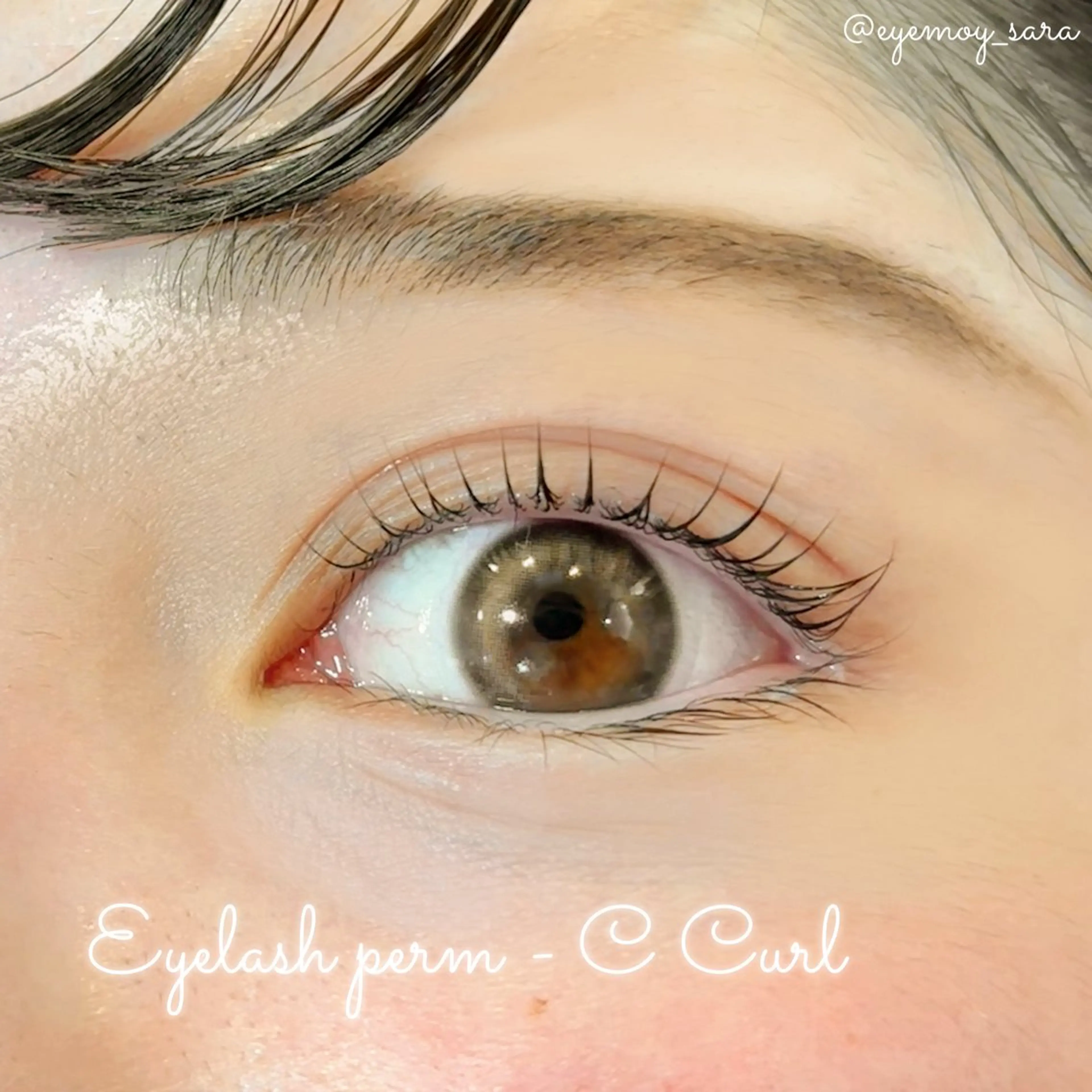 マツエク・マツパ ケラチンラッシュリフト 束感まつ毛 パリジェンヌラッシュリフト まつげパーマ 一重×まつ毛パーマ sara 🌙のマツエク・マツパデザイン