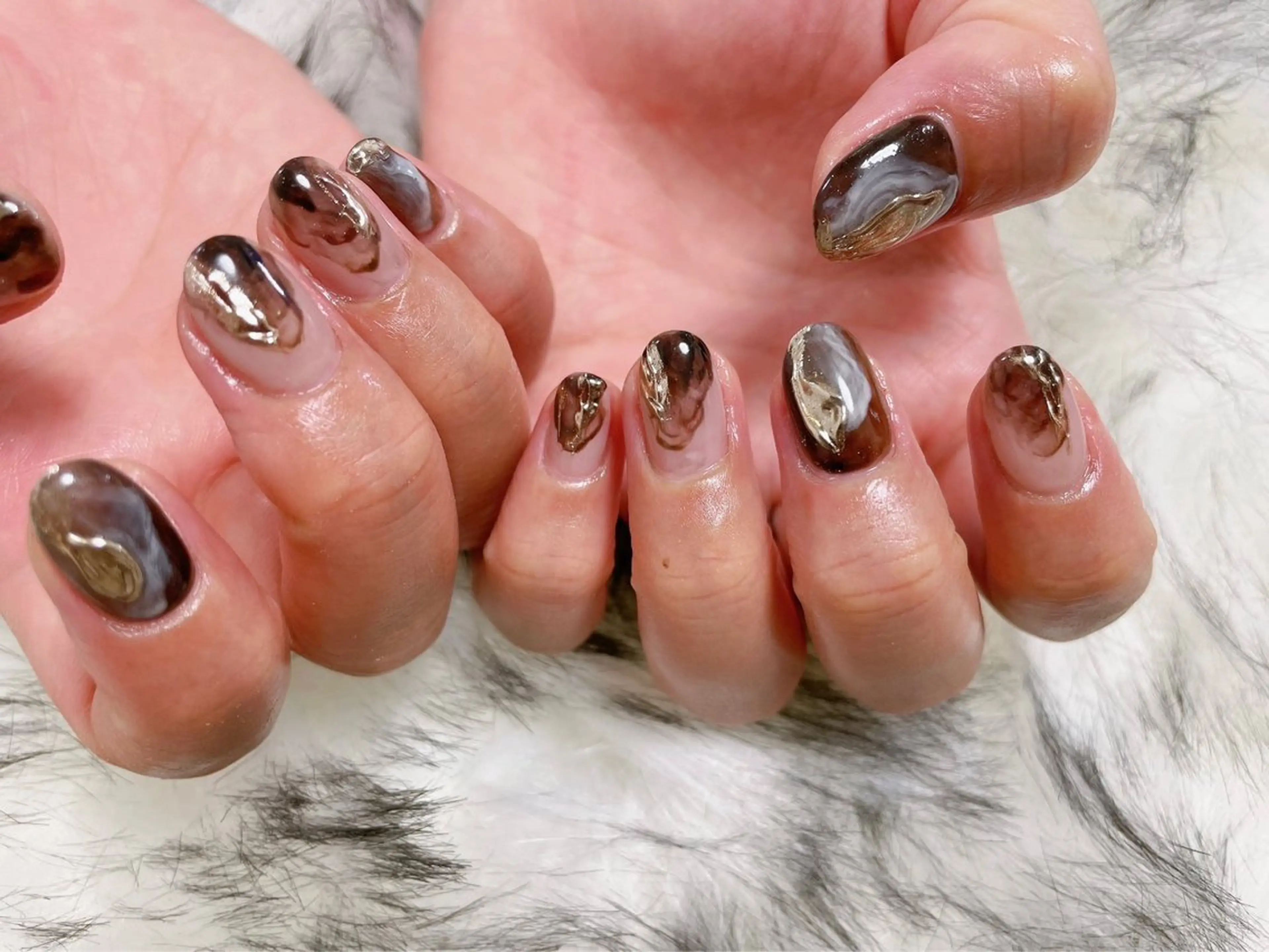 ネイル ジェルネイル 韓国ネイル メンズネイル ニュアンスネイル パラジェル kiki nail たまプラーザのネイルデザイン