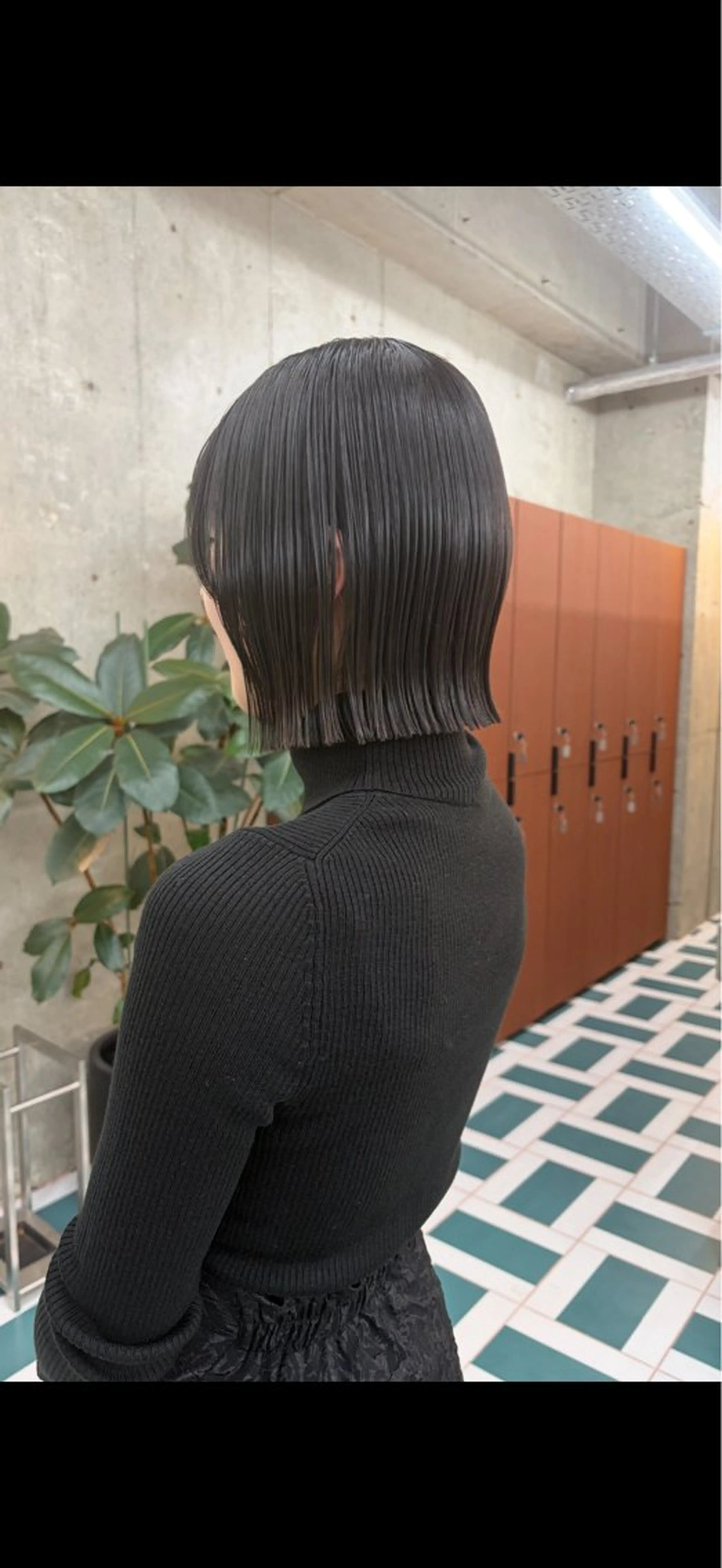 ショート 切りっぱなしボブ ボブ benji   名駅店所属・AYA/ benjiのヘアスタイル