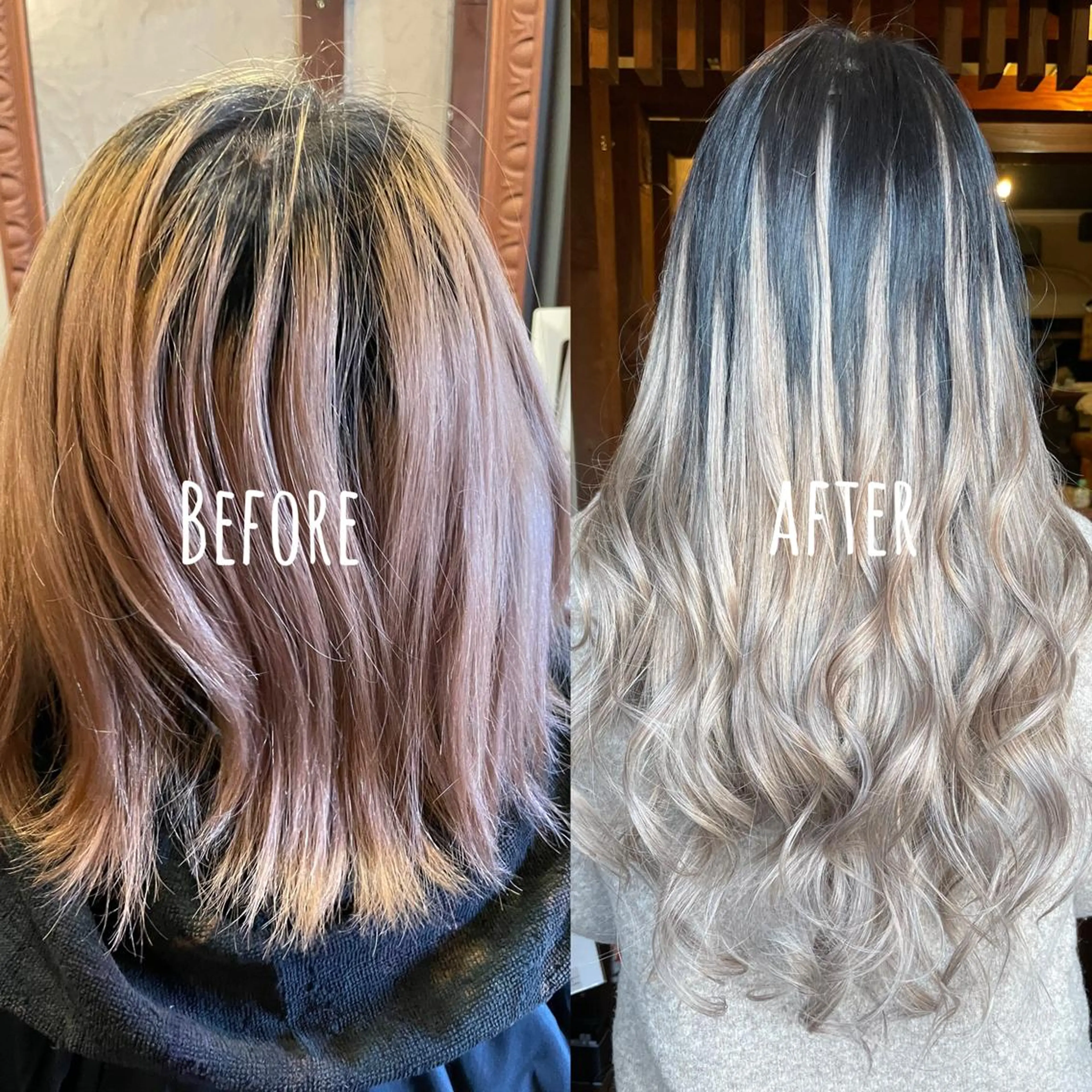 ロング シールエクステ エクステ カット ヘアカラー エクステ ReHyd BEAUTÉ salon&store 心斎橋店所属・❤️MASAKO❤️ 🌸🩷エクステ🩷のヘアスタイル