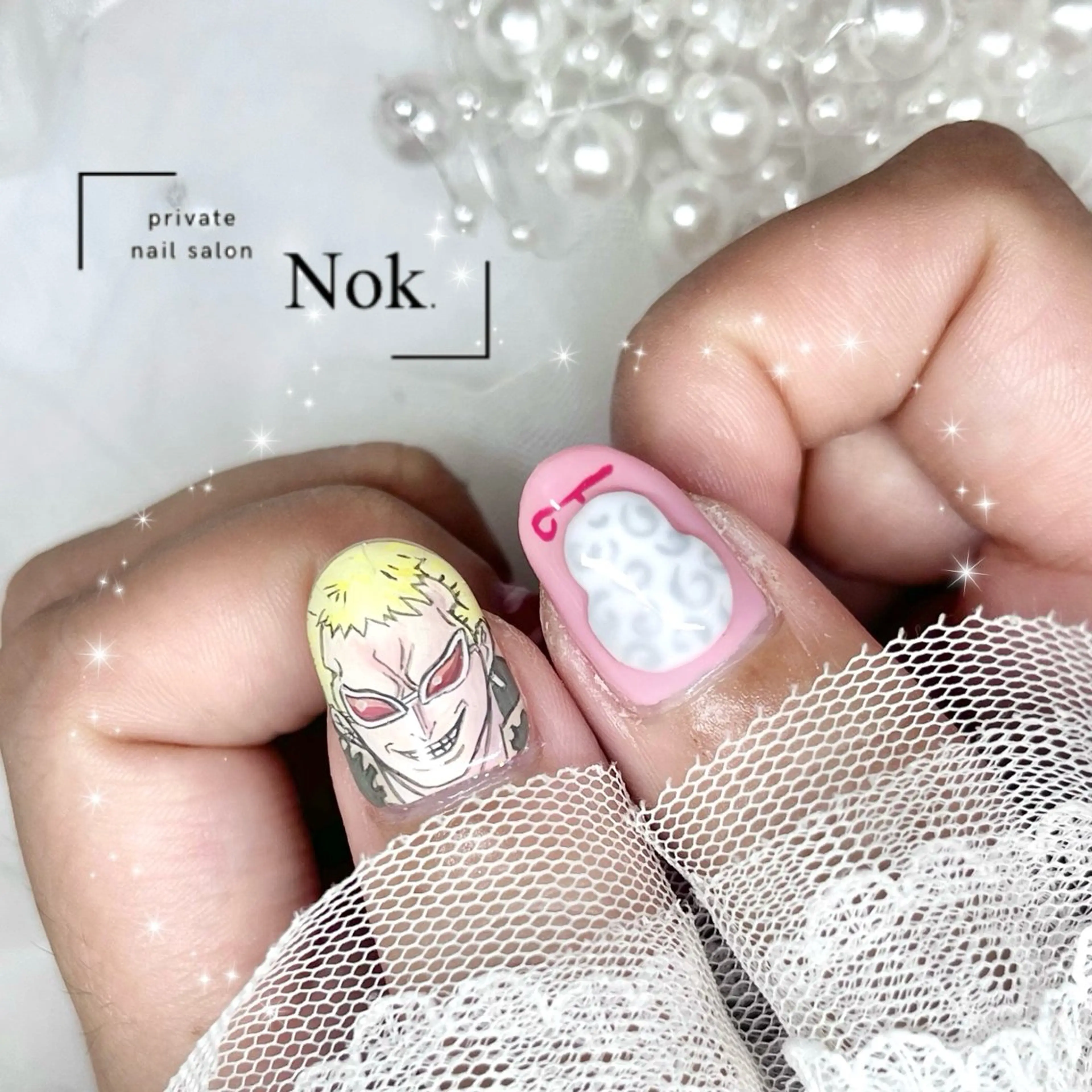 ネイル ハンドネイル 池袋痛ネイル Nok. 渡辺のネイルデザイン