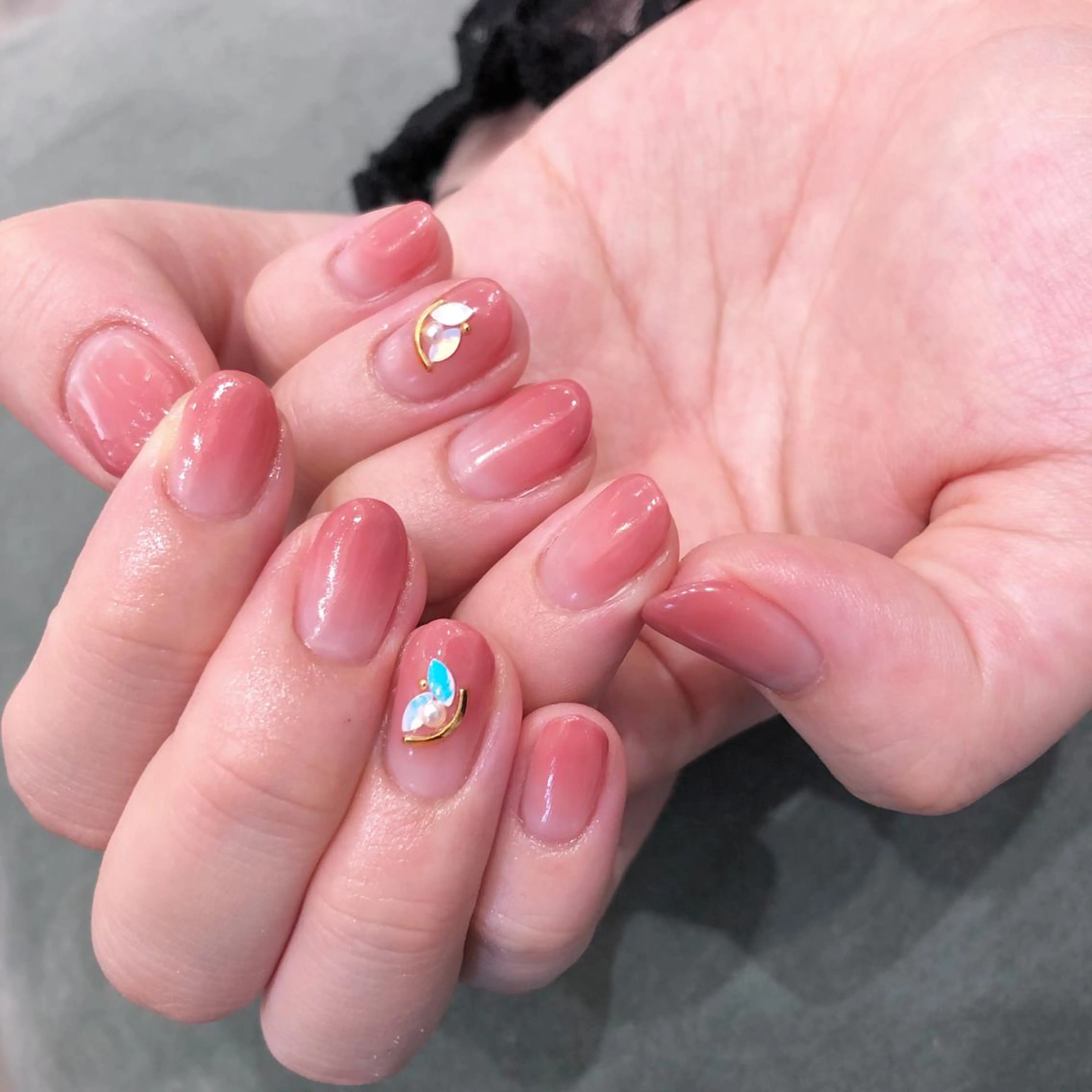 シンプルネイルの写真