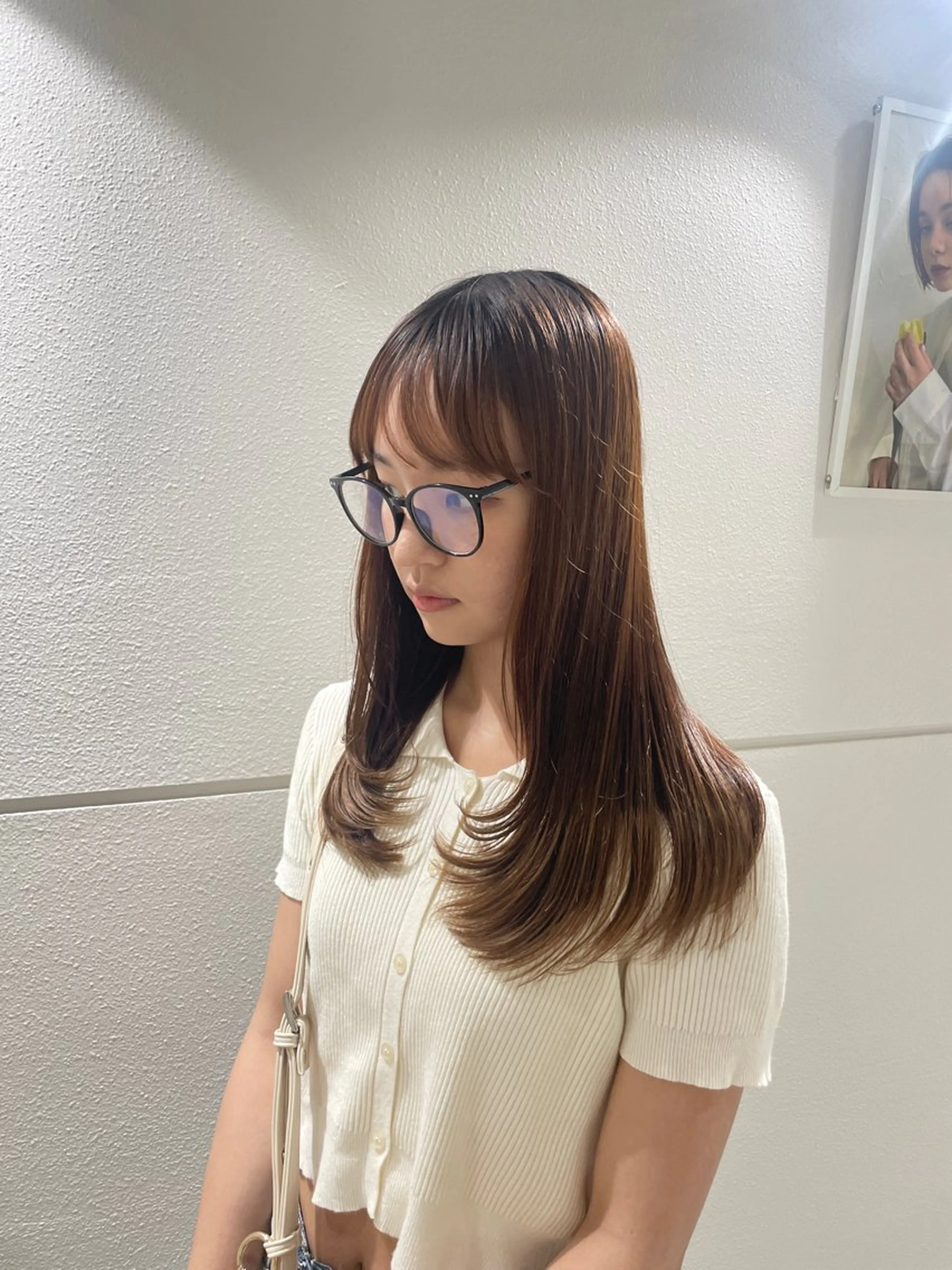 ロング レイヤーカット ロング ダブルカラー /透明感カラーRioのヘアスタイル