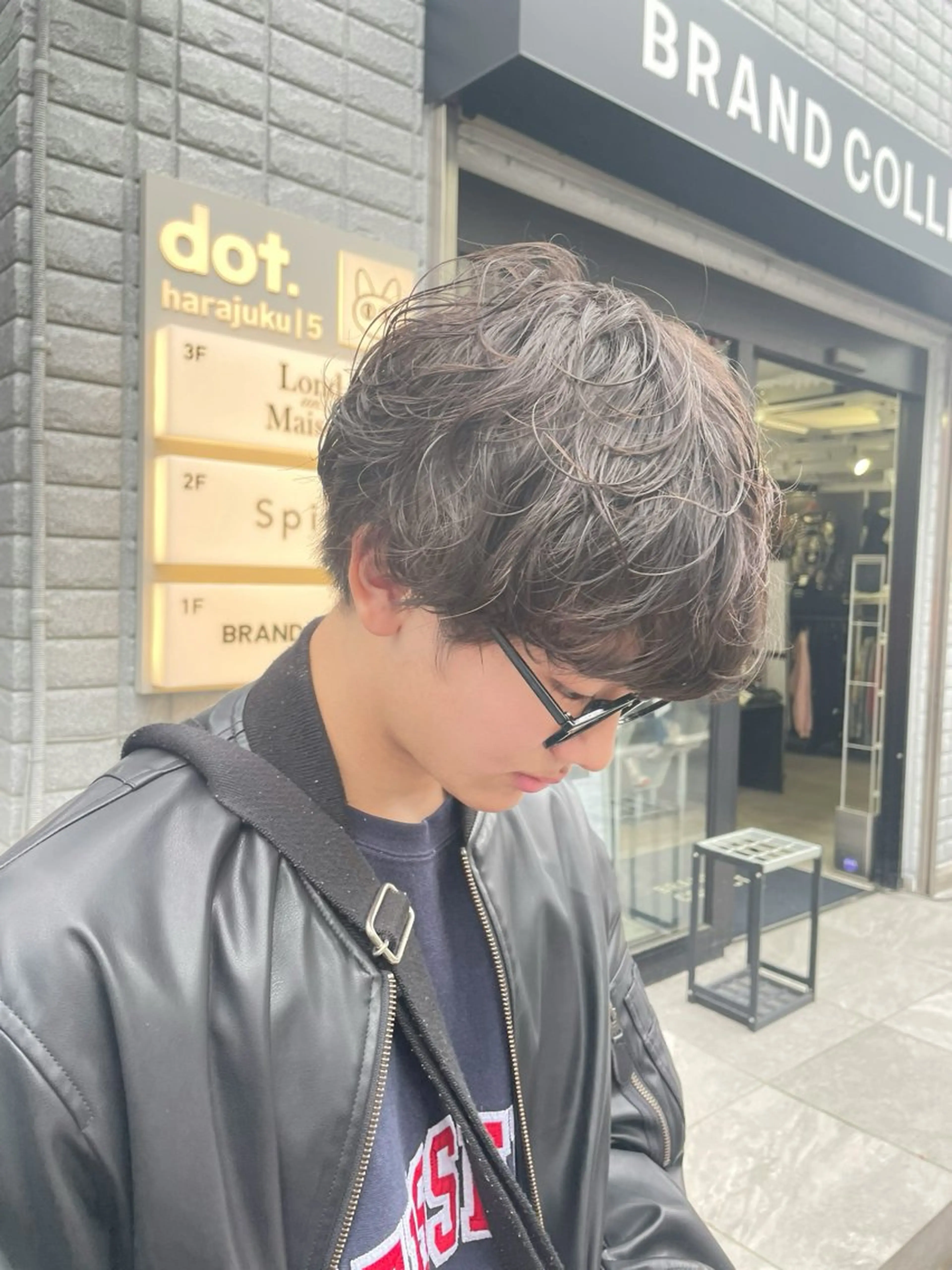 🐳人気No.3🐳【男性限定】【プードルパーマ~無造作パーマ】men's perm＋cut🐾の写真