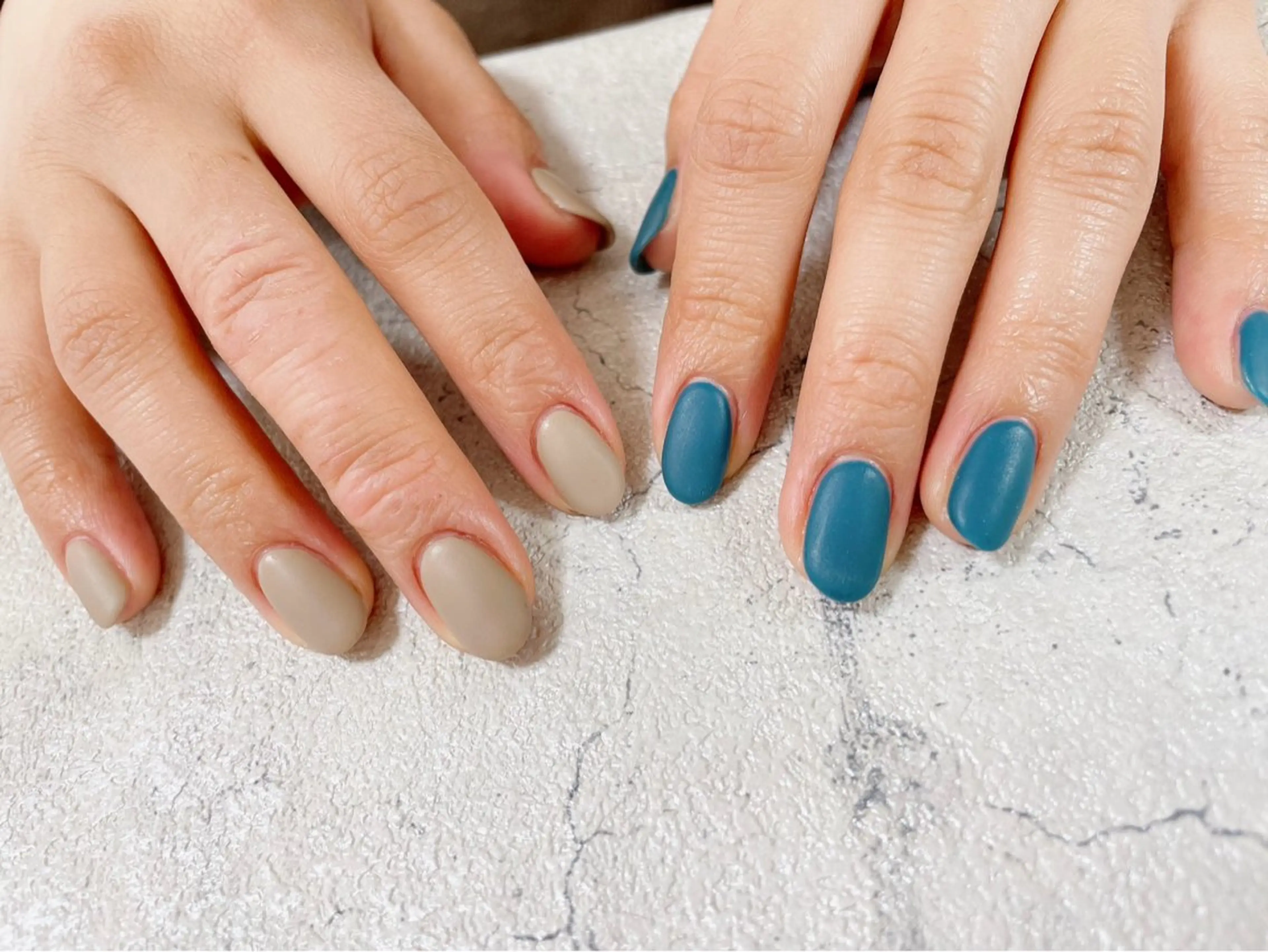 ネイル オーロラネイル フットネイル フレンチネイル ジェルネイル 韓国ネイル kikinail 溝の口のネイルデザイン