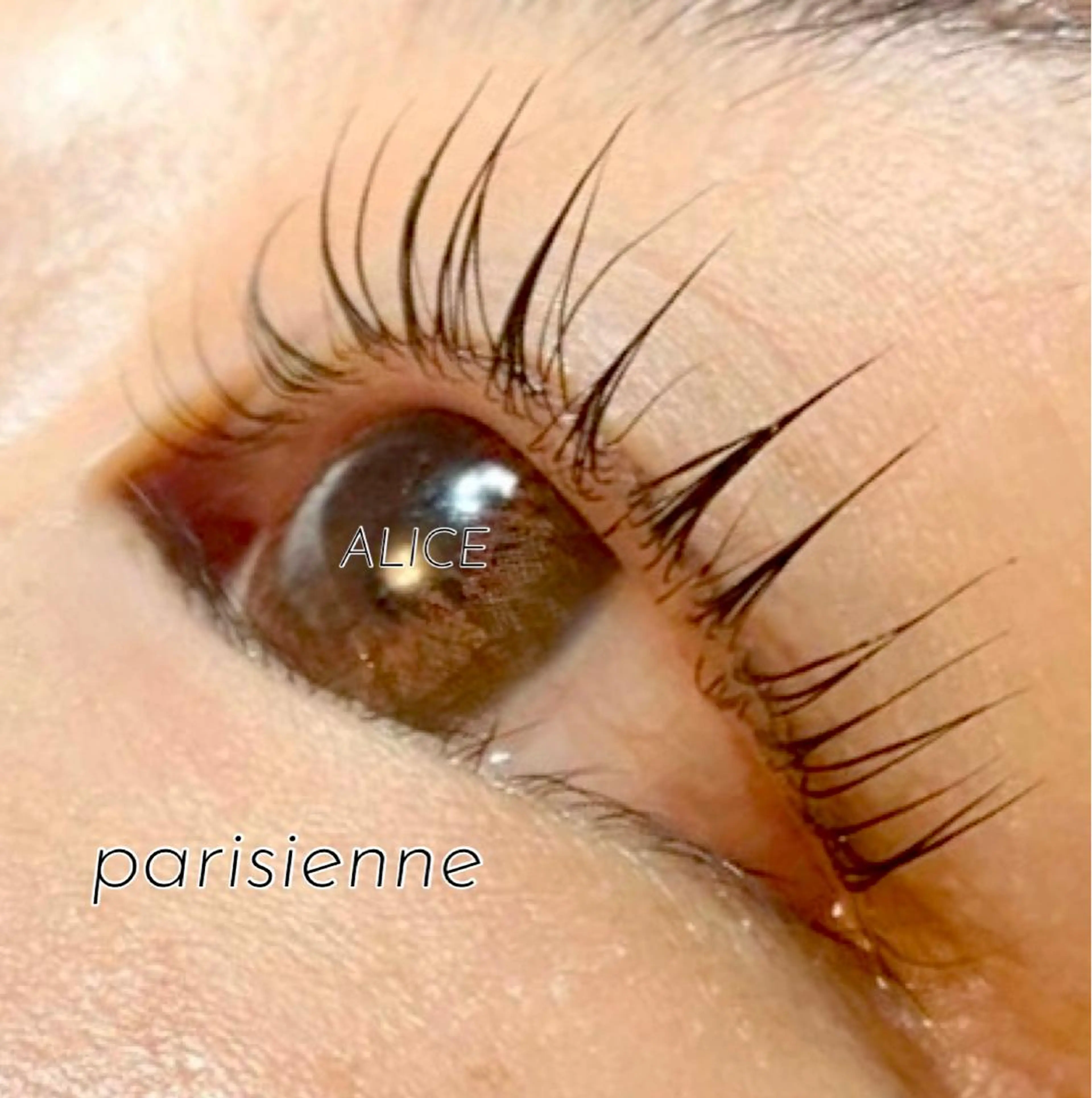 マツエク・マツパ パリジェンヌラッシュリフト トータルビューティーサロンALICE所属・Yanagida Yurieのマツエク・マツパデザイン