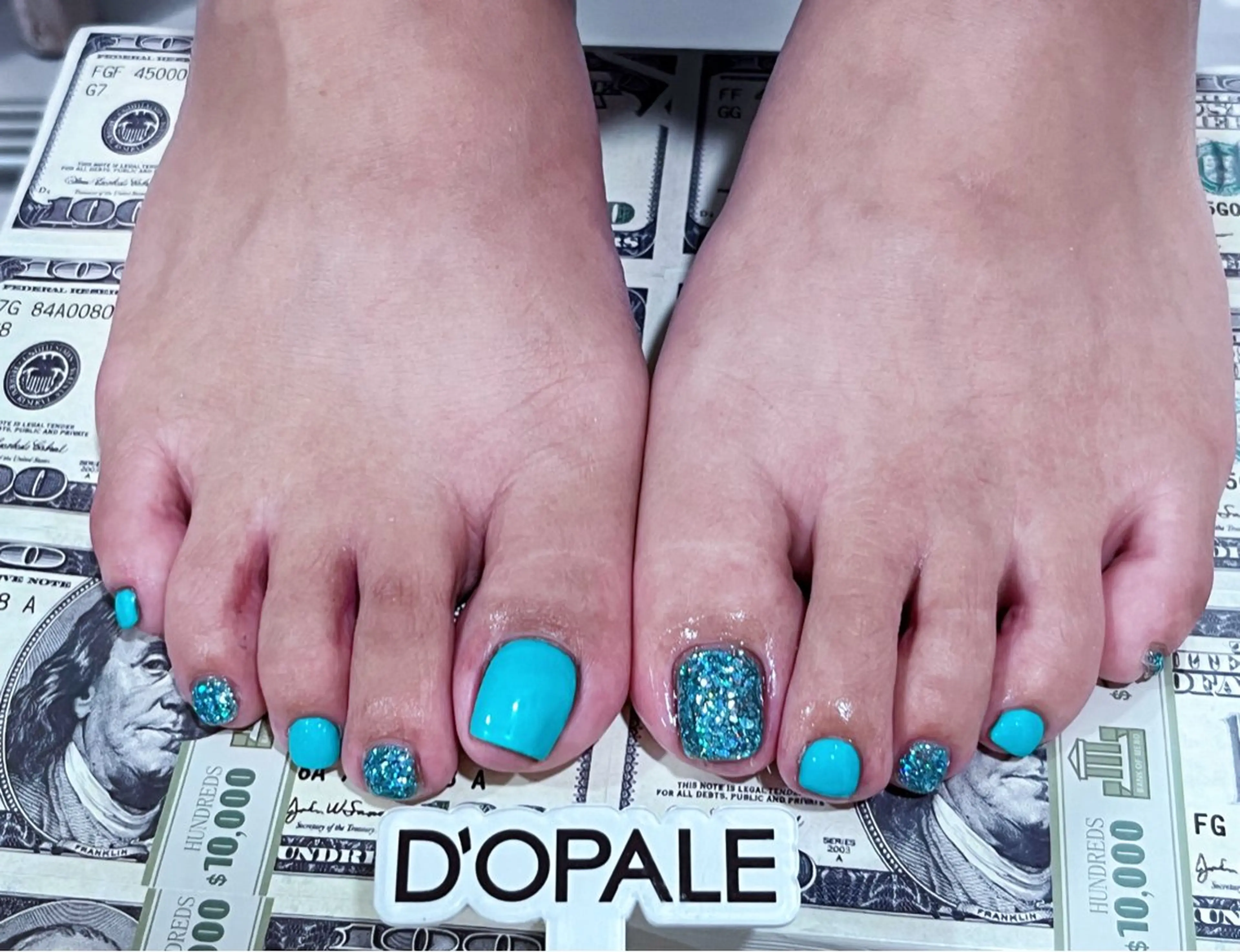 ネイル フットネイル D‘OPALEサロン所属・トパサロン 上野kkのネイルデザイン