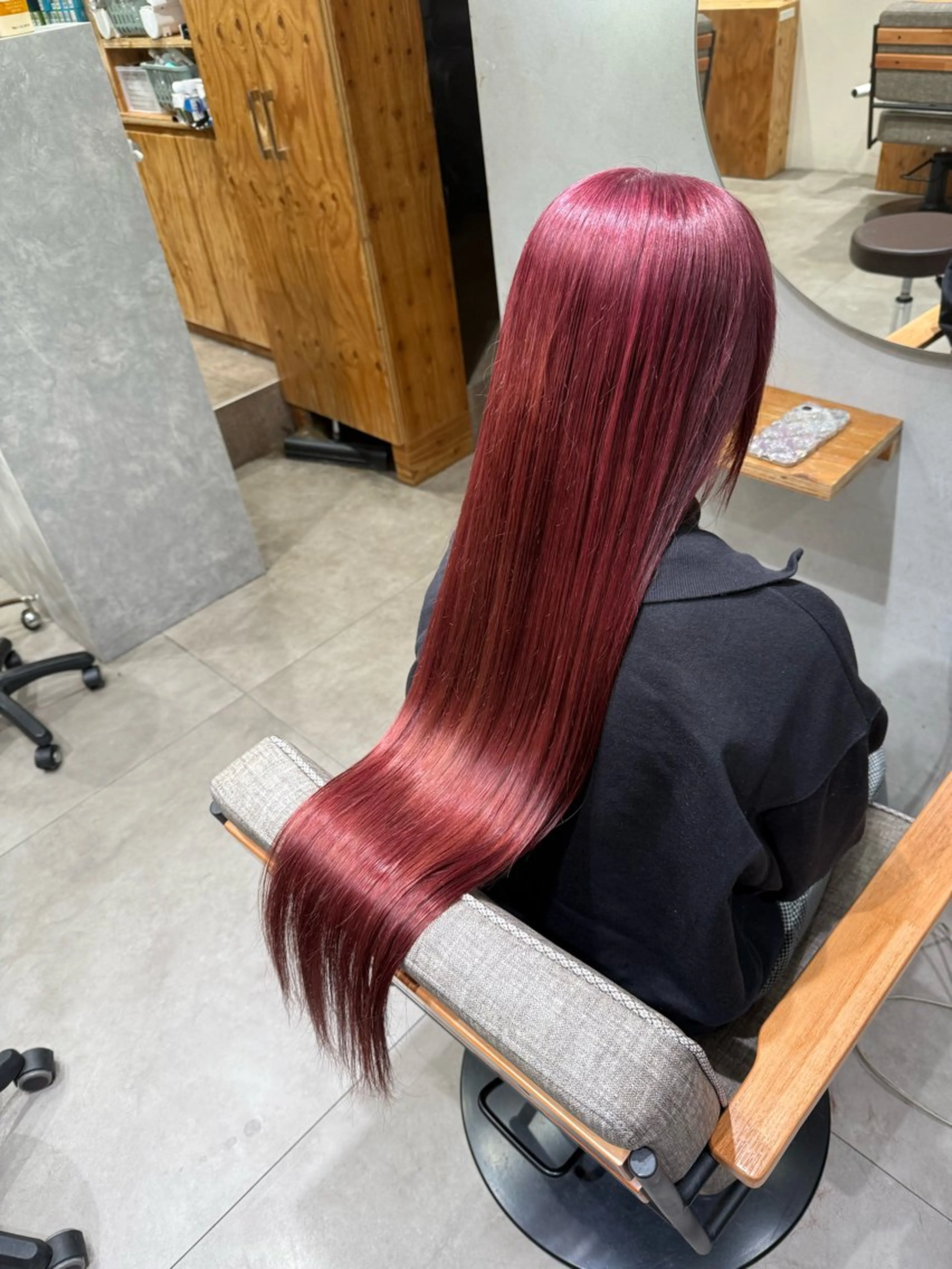 ロング ロング ヘアカラー enn 天王寺所属・松平 拓巳のヘアスタイル