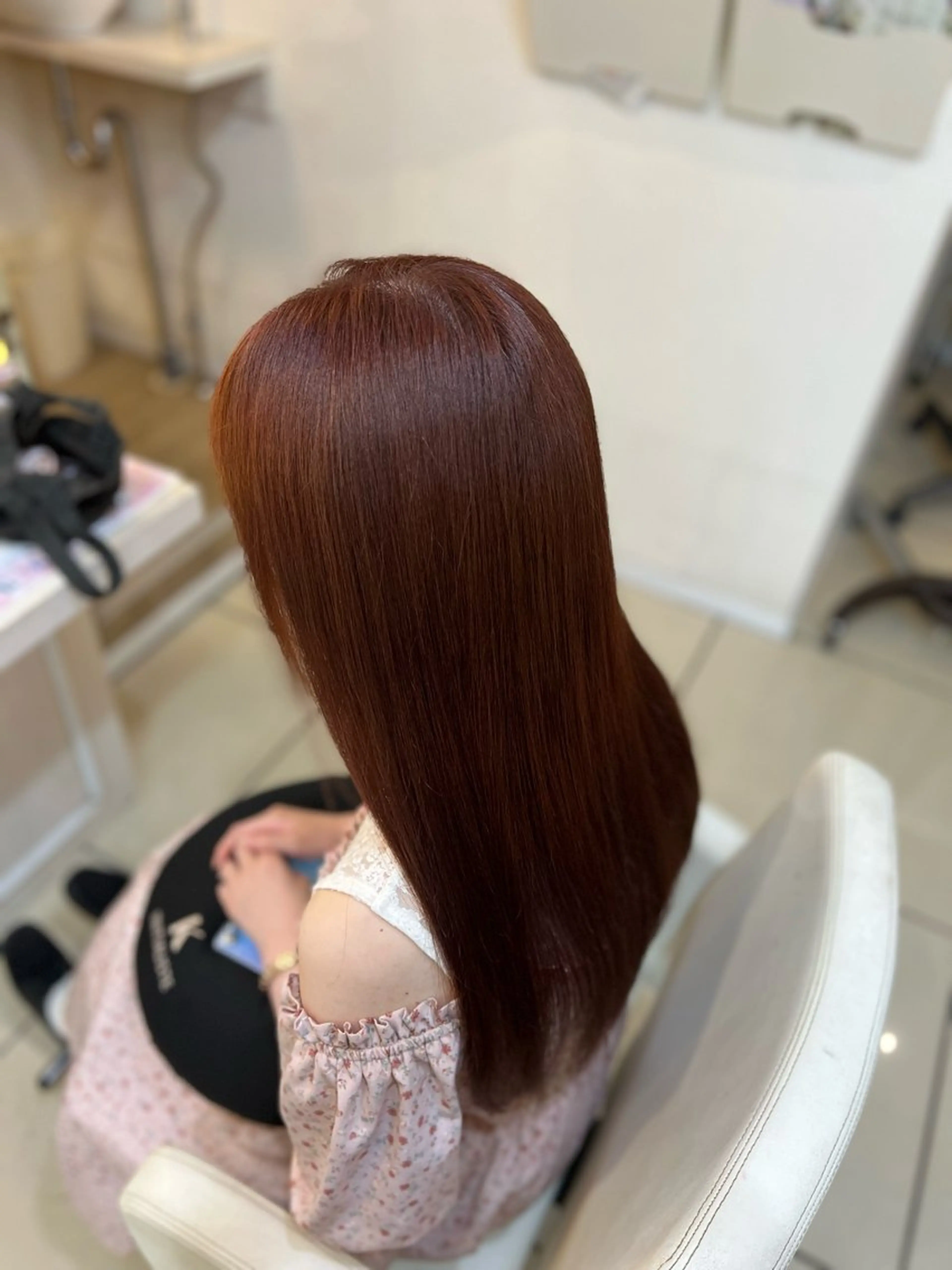 セミロング カラー 🐾ふしみ さちえ🐾のヘアスタイル