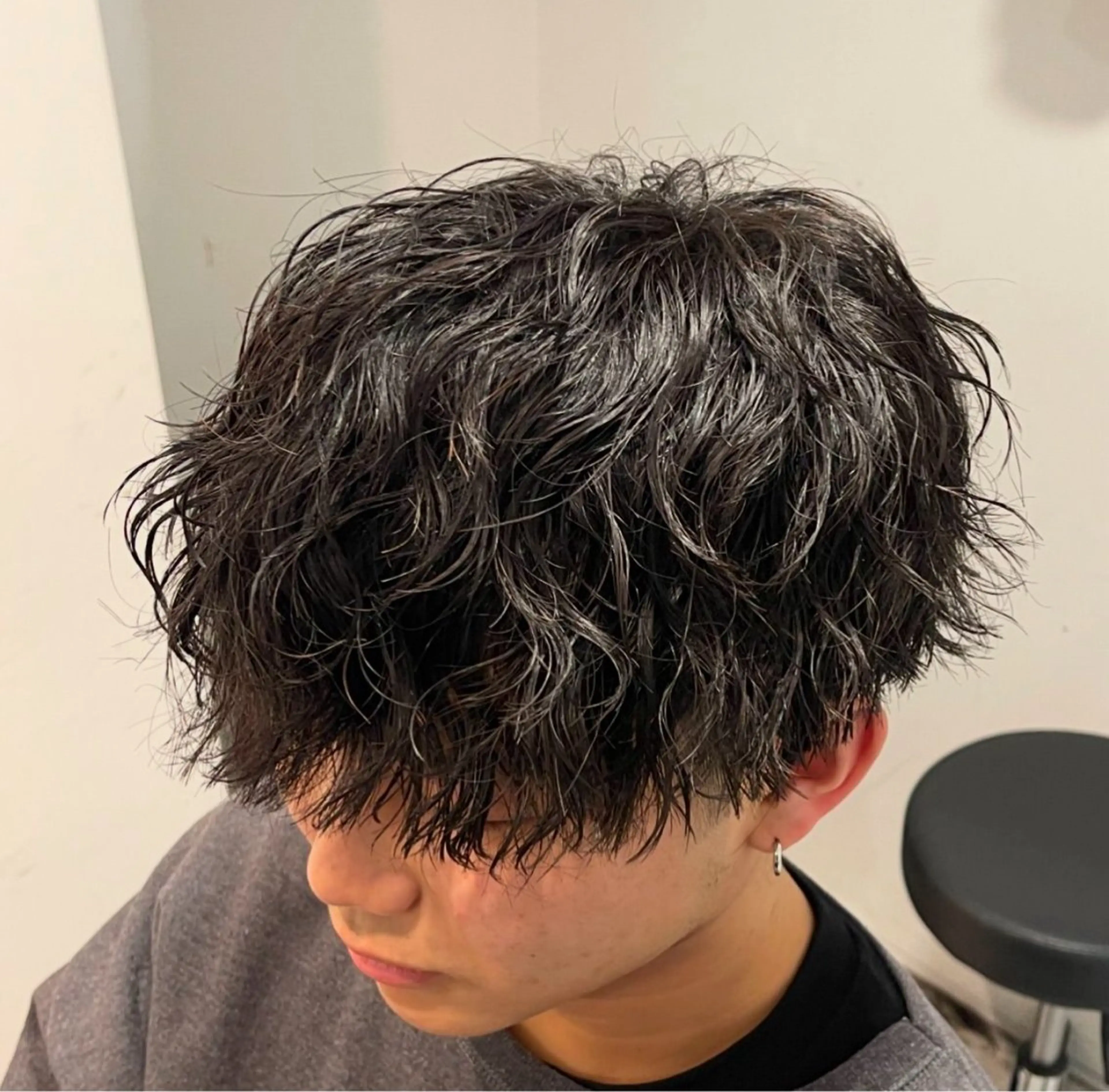 パーマ メンズ メンズブリーチ メンズパーマ えーき/渋谷No.1 /メンズヘア/当日割のヘアスタイル