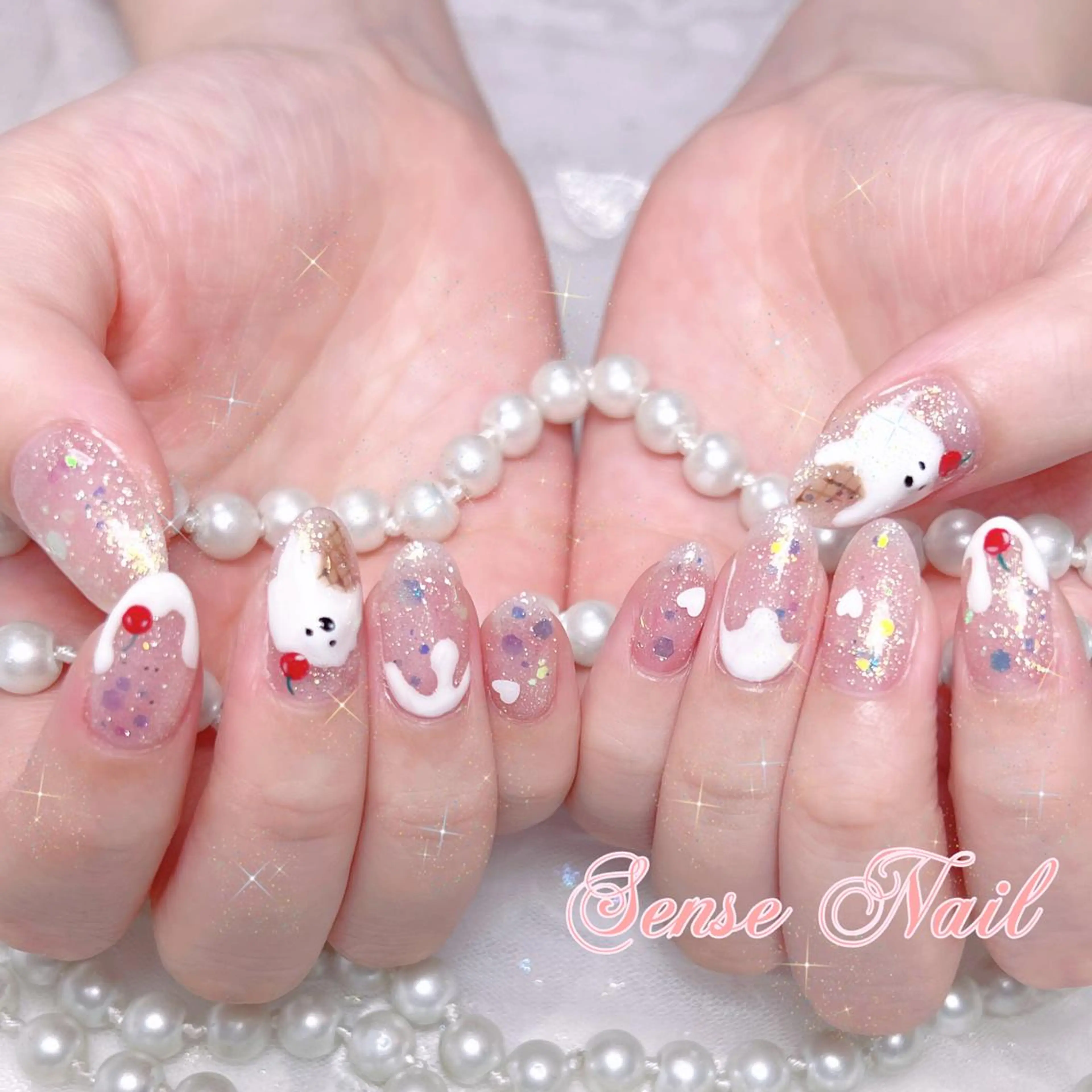 ネイル アートネイル ハンドネイル ハンドケア 🎀Sense Nail池袋店🎀のネイルデザイン