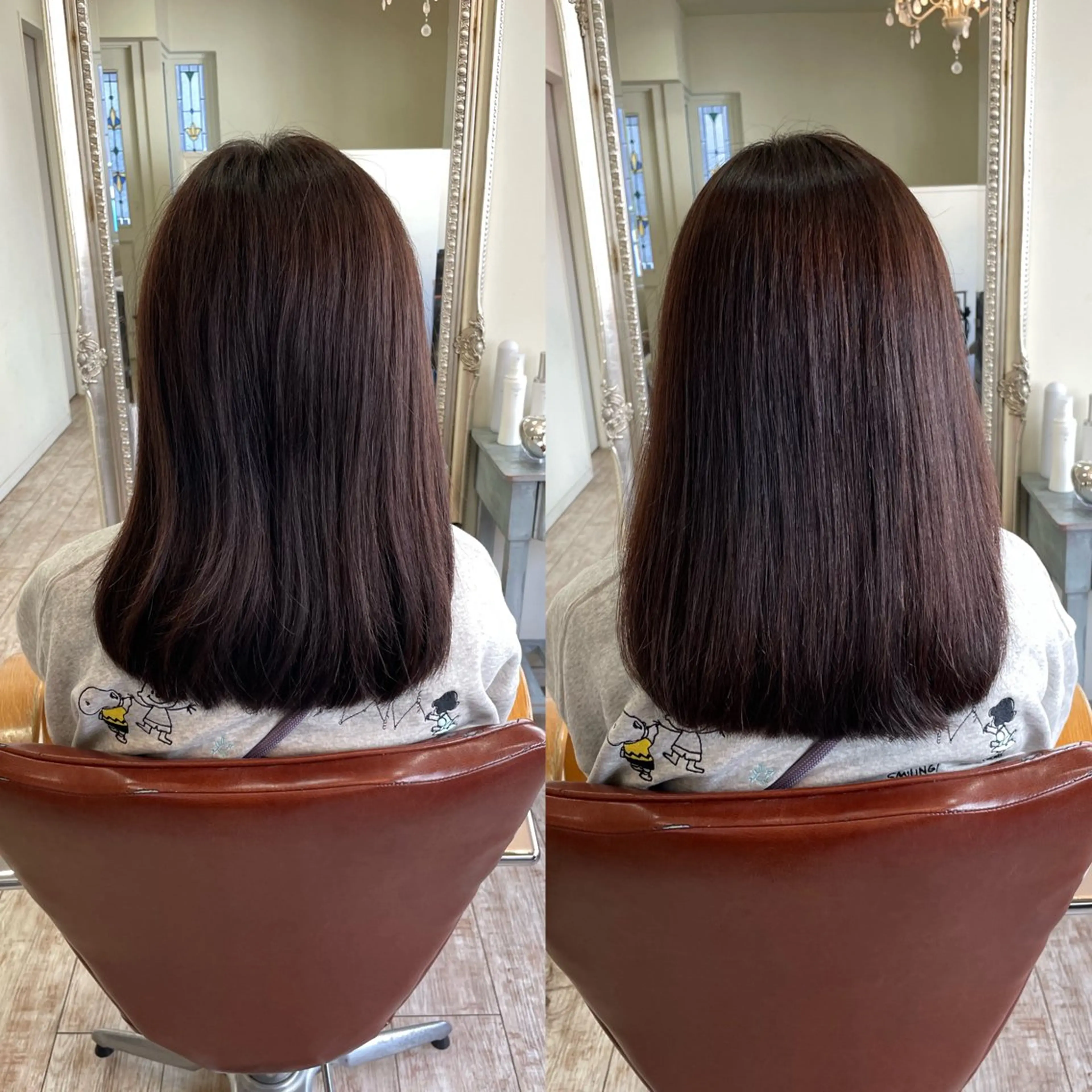 ミディアム 髪質改善 トリートメント カット ヘアカラー トリートメント 【髪質改善】 Wakanaのヘアスタイル