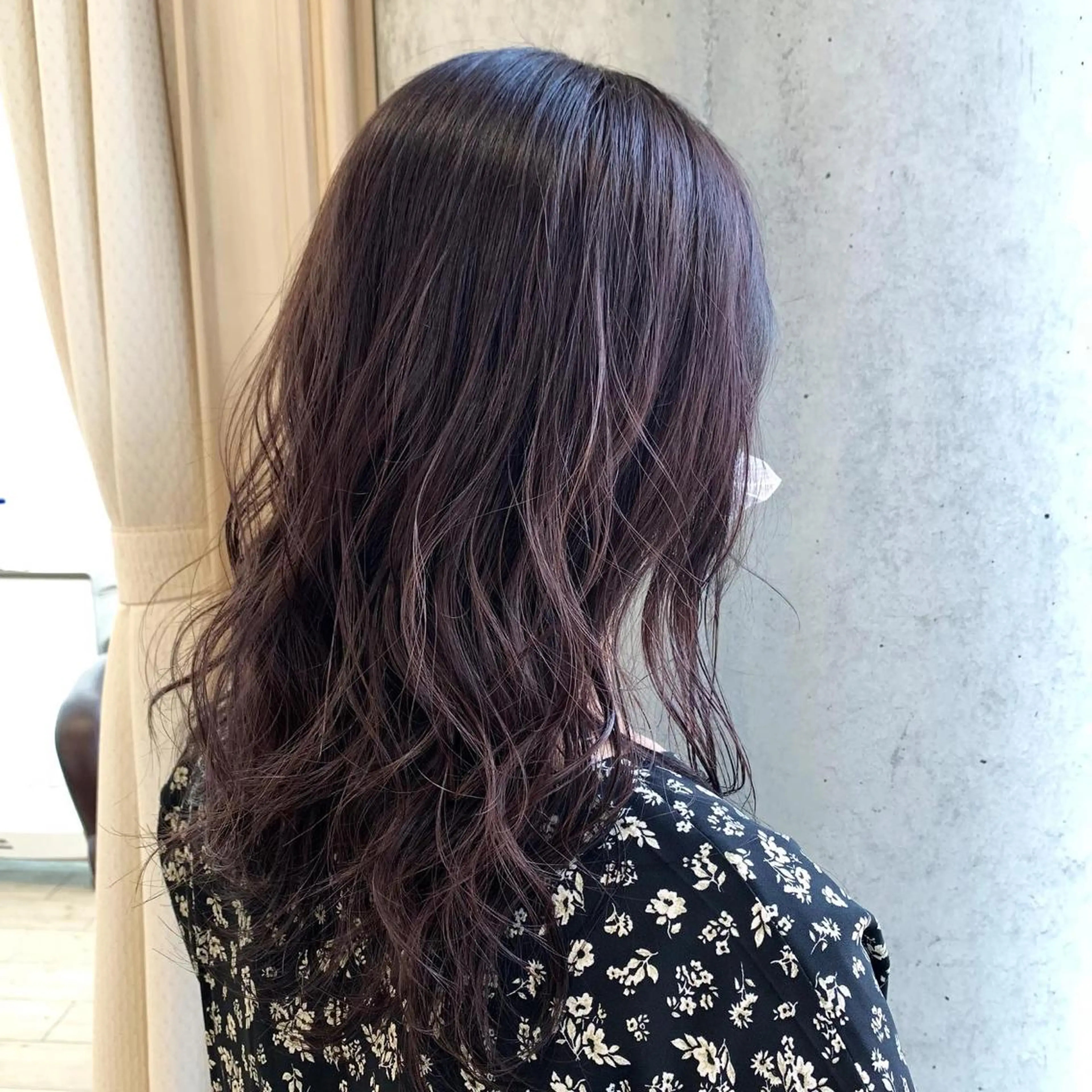 ミディアム ヘアカラー トリートメント サソウ ユリエ🥥のヘアスタイル