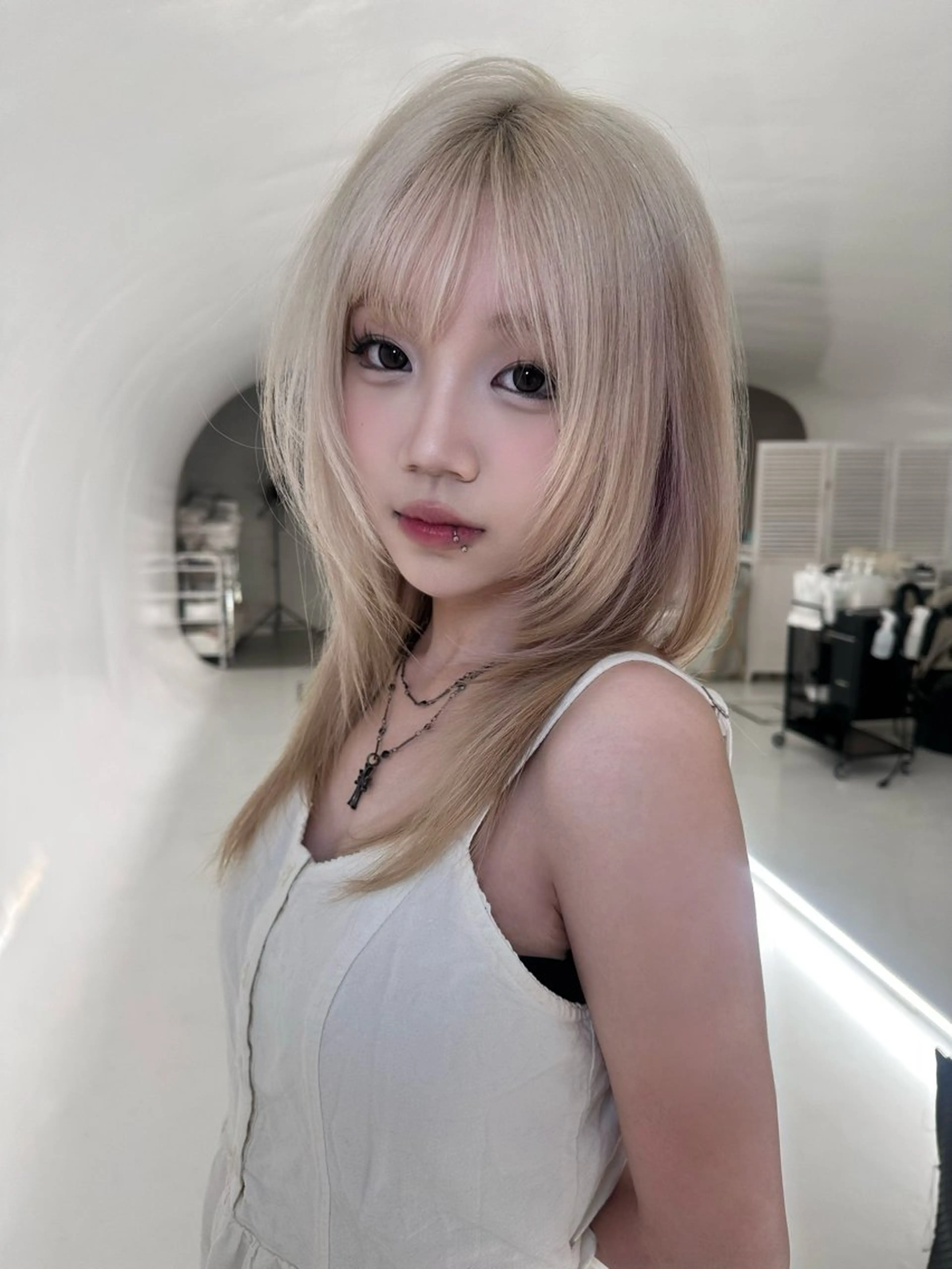 セミロング RiA/髪質改善/ レイヤーカットのヘアスタイル