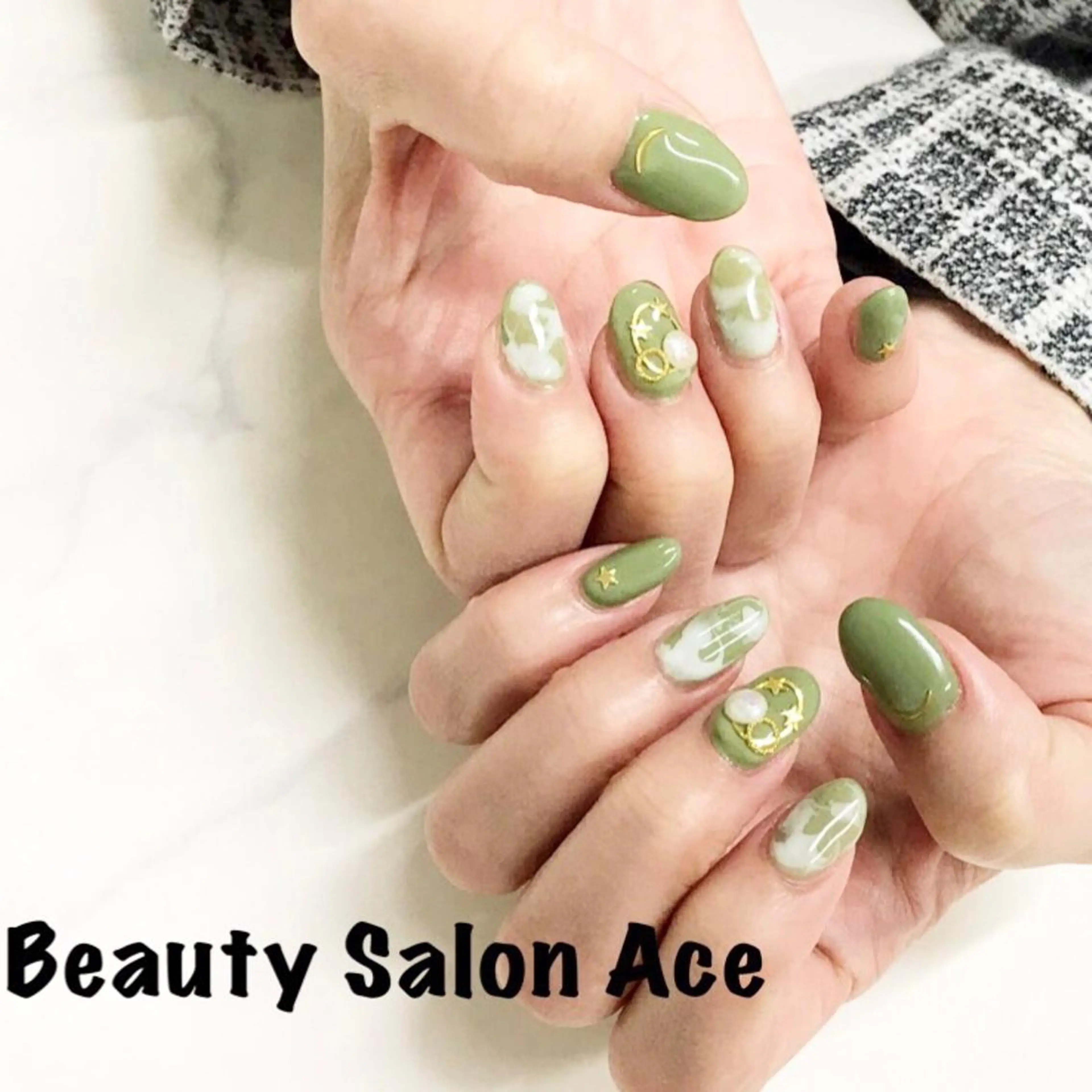 ネイル Beauty Salon Ace（ネイルサロン　エース）所属・池袋フィルイン Ace♡長さだしのネイルデザイン
