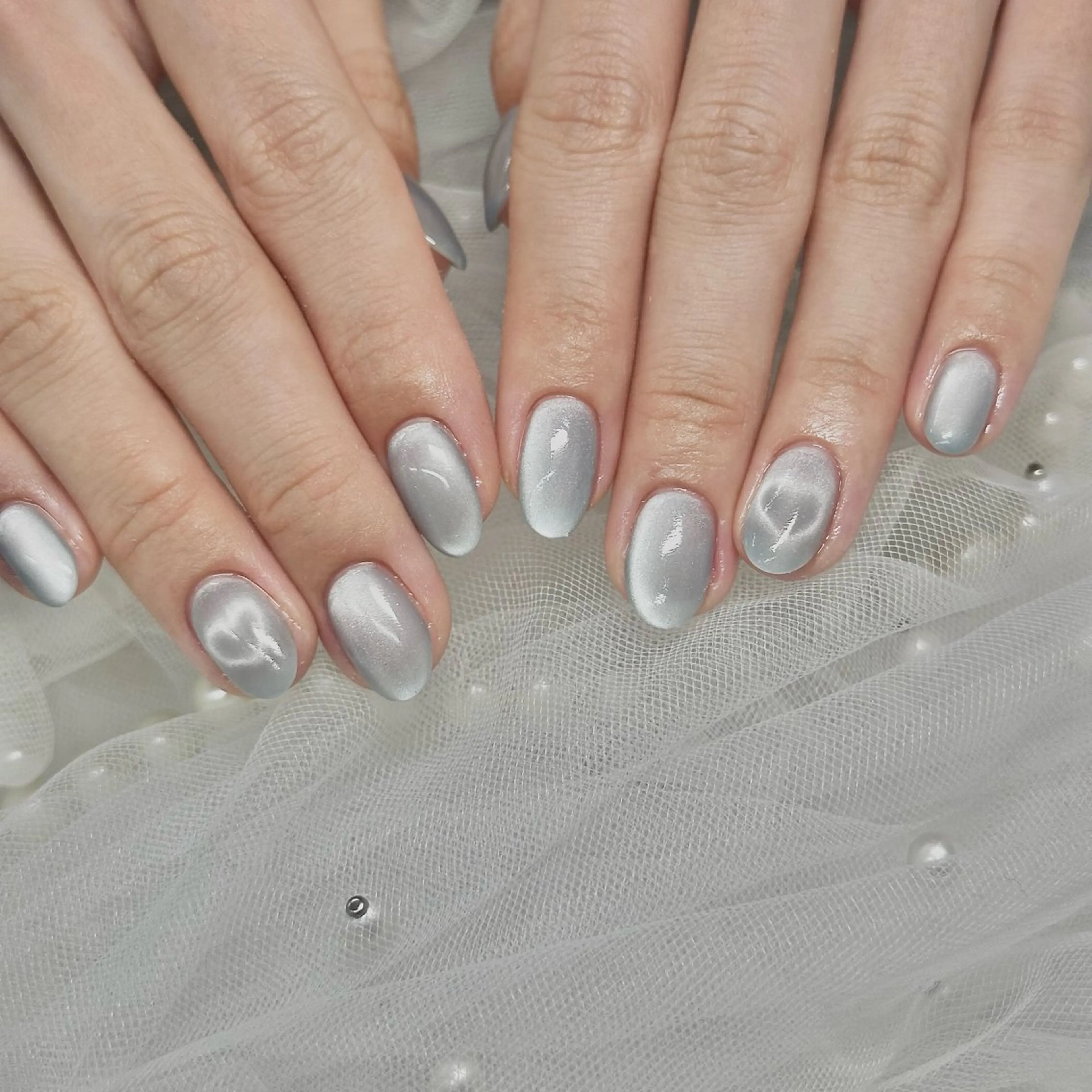 ネイル マグネットネイル ハンドネイル Prunelle Sekiのネイルデザイン