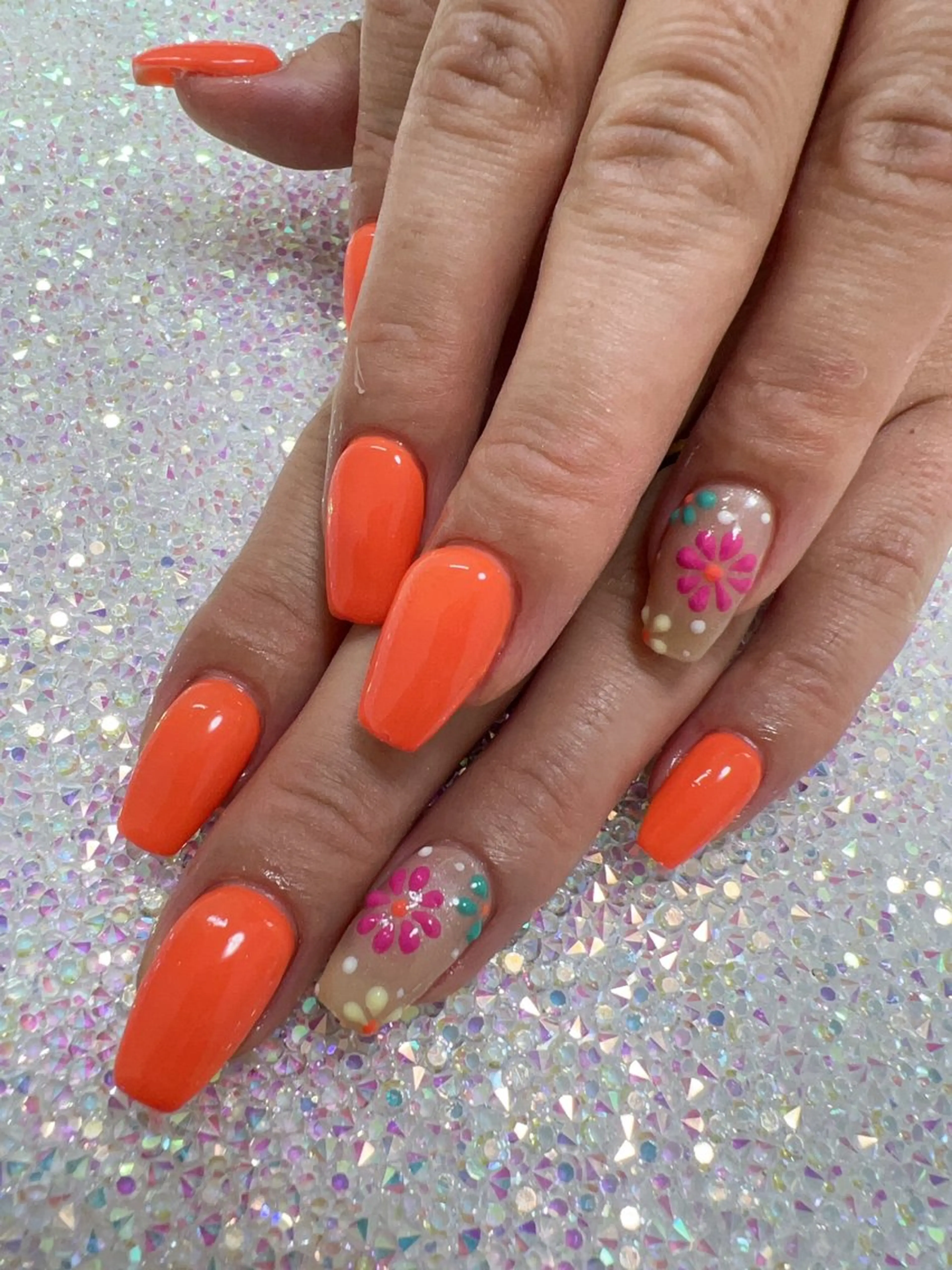 ネイル フラワーネイル coco nailのネイルデザイン