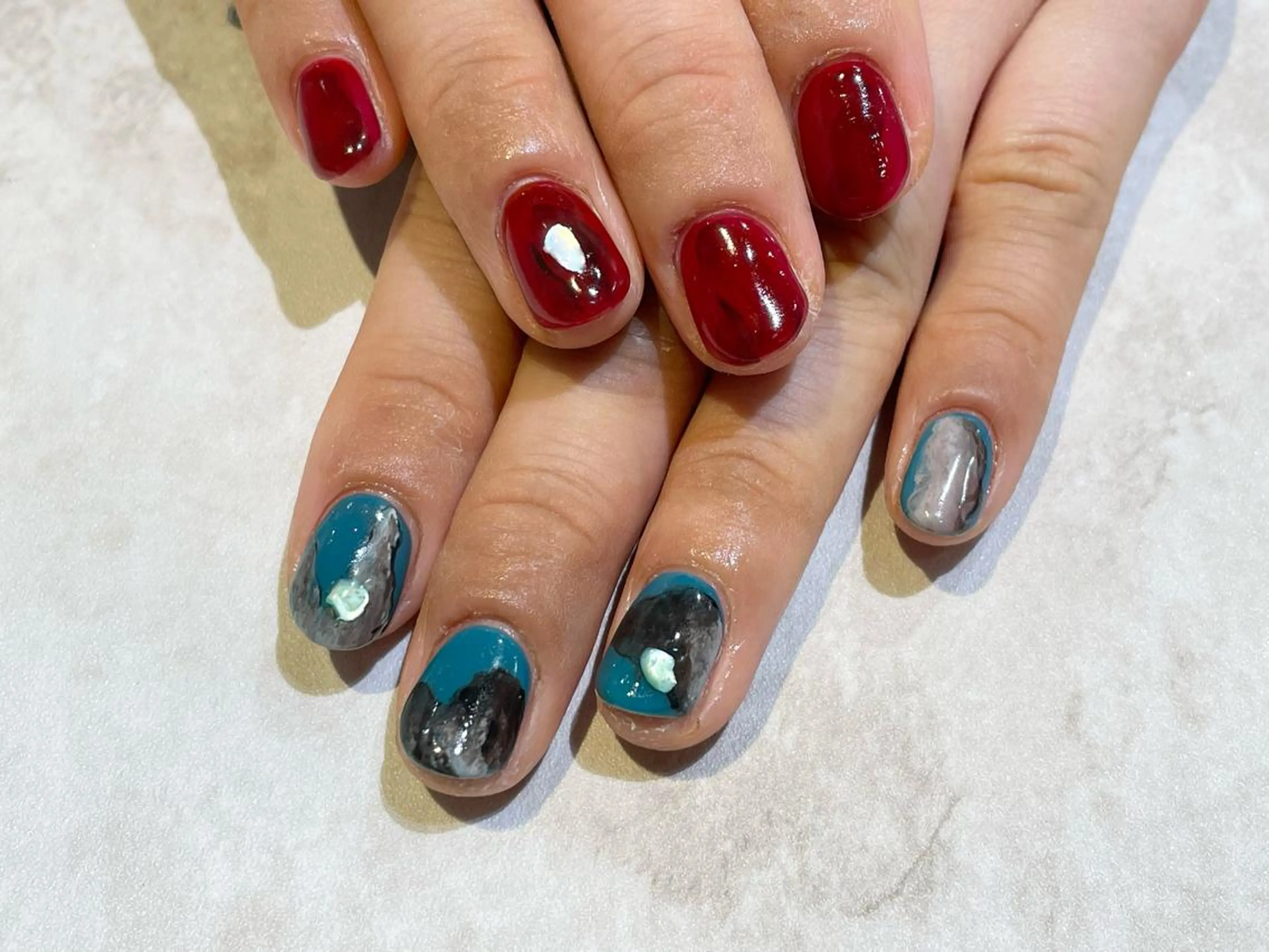 ネイル 舞田 苑香のネイルデザイン