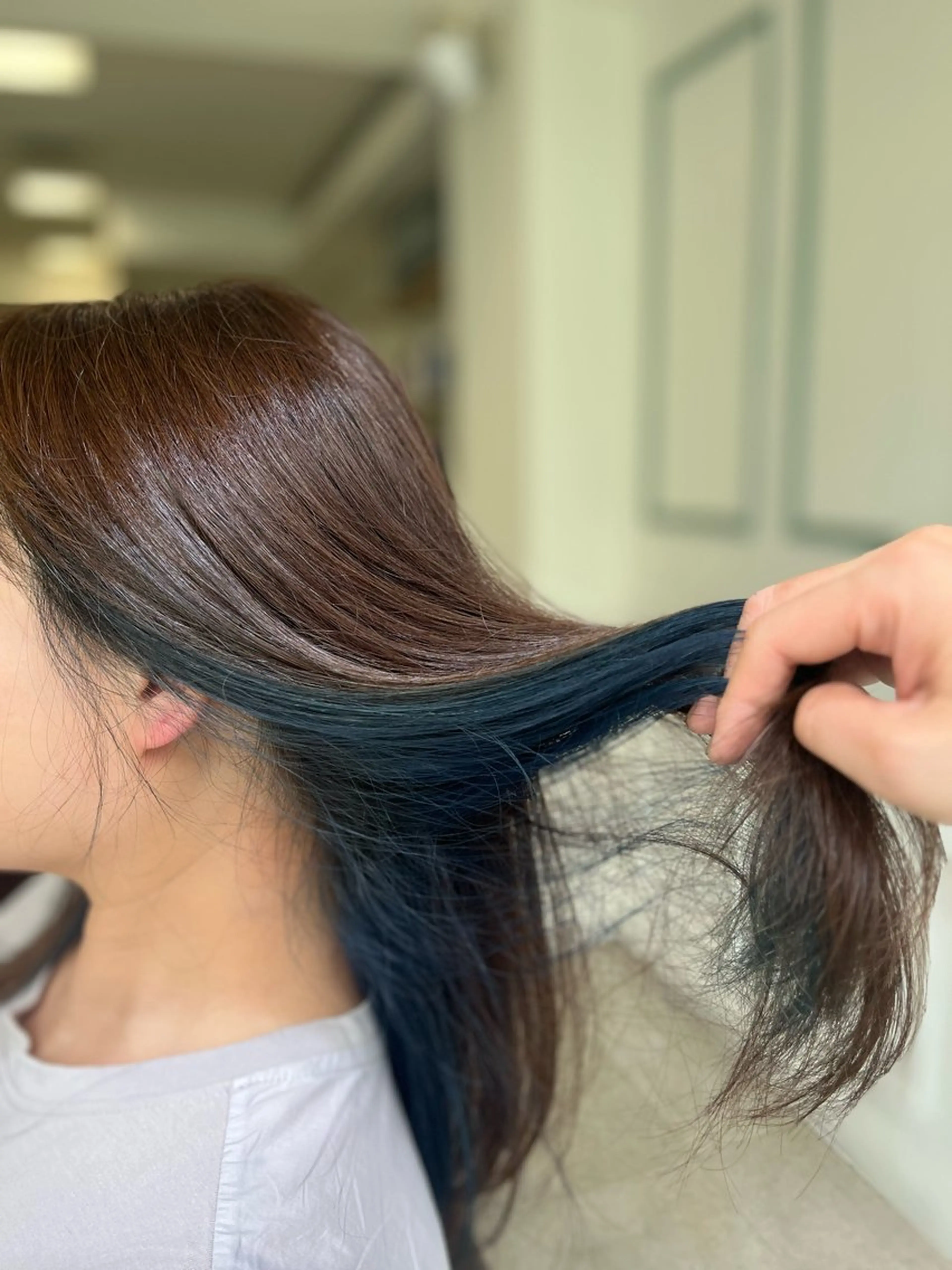 ロング カラー イルミナカラー nica   hair所属・nicahair maiのヘアスタイル