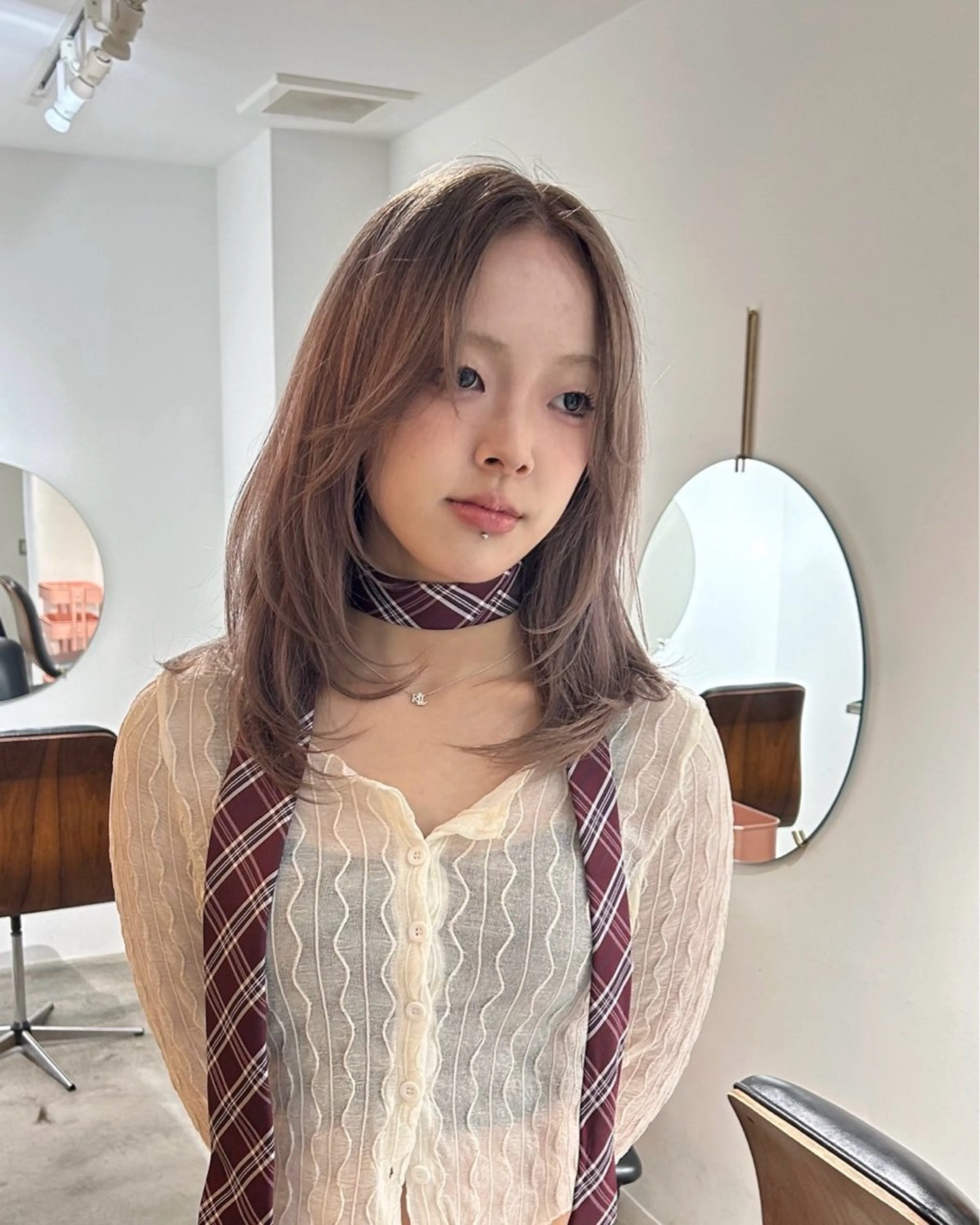 【可愛さ120%👩‍❤️‍👨】透明感ベージュカラーの写真