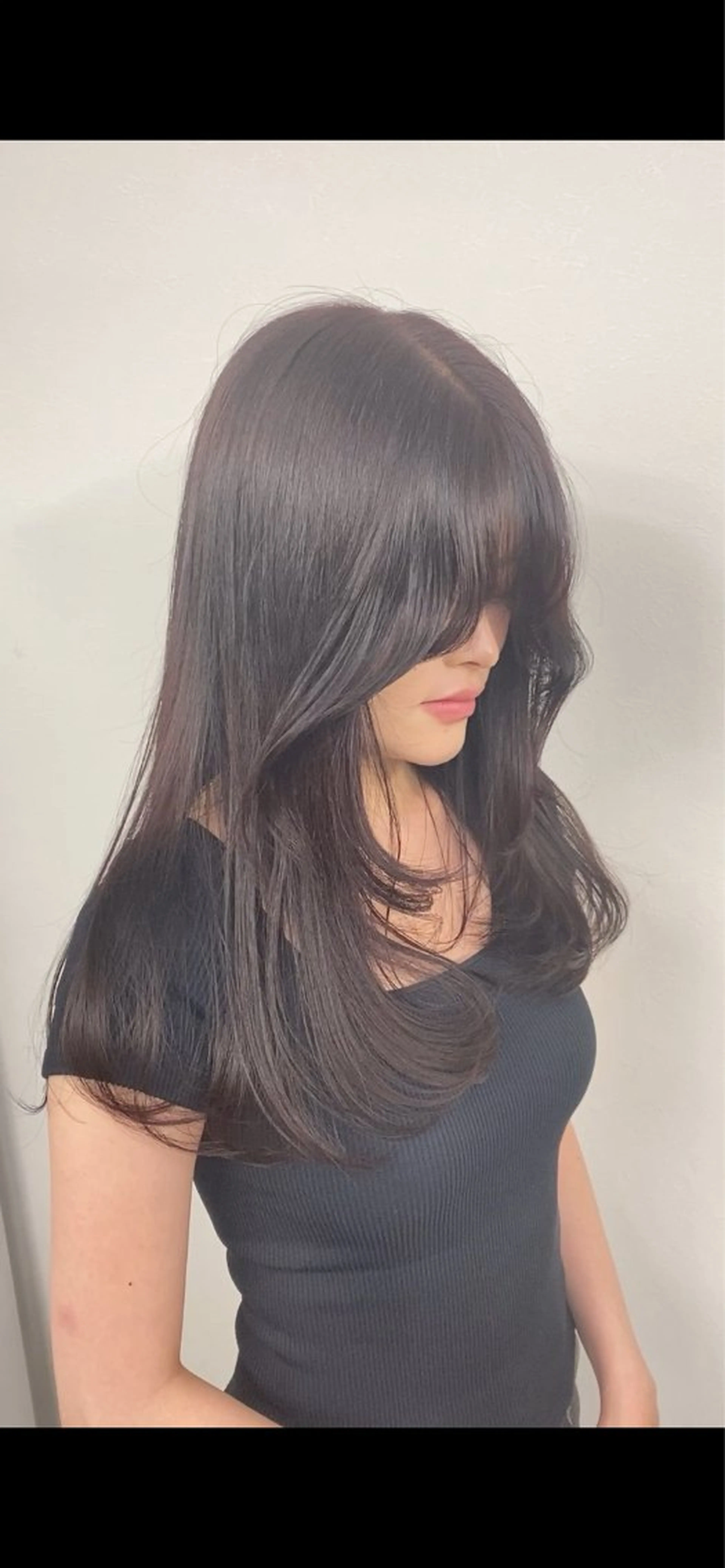 ロング カラー 韓国風/艶カラー/ 透明感/水野啓太のヘアスタイル