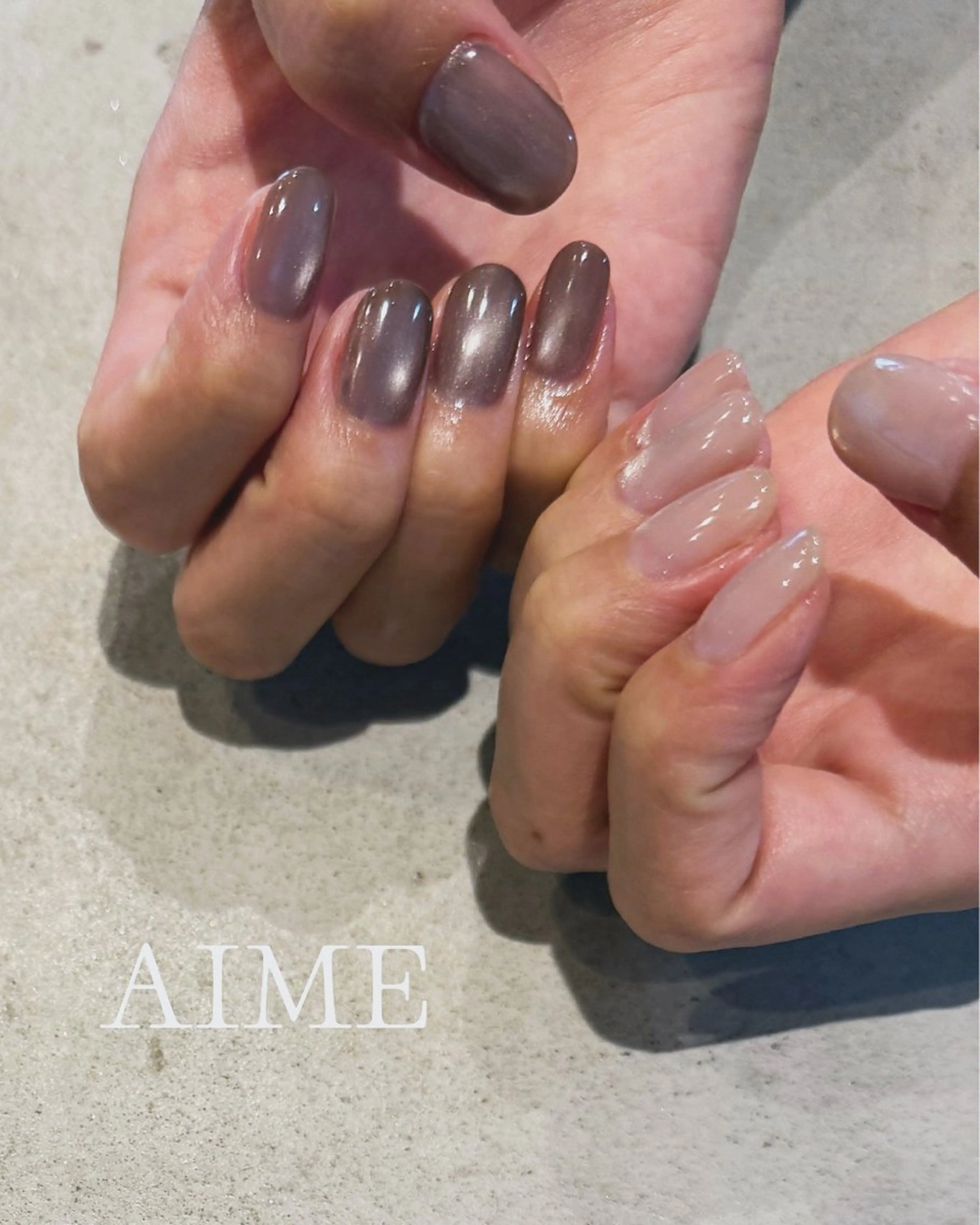 ネイル アートネイル ハンドネイル AIME （momo）のネイルデザイン