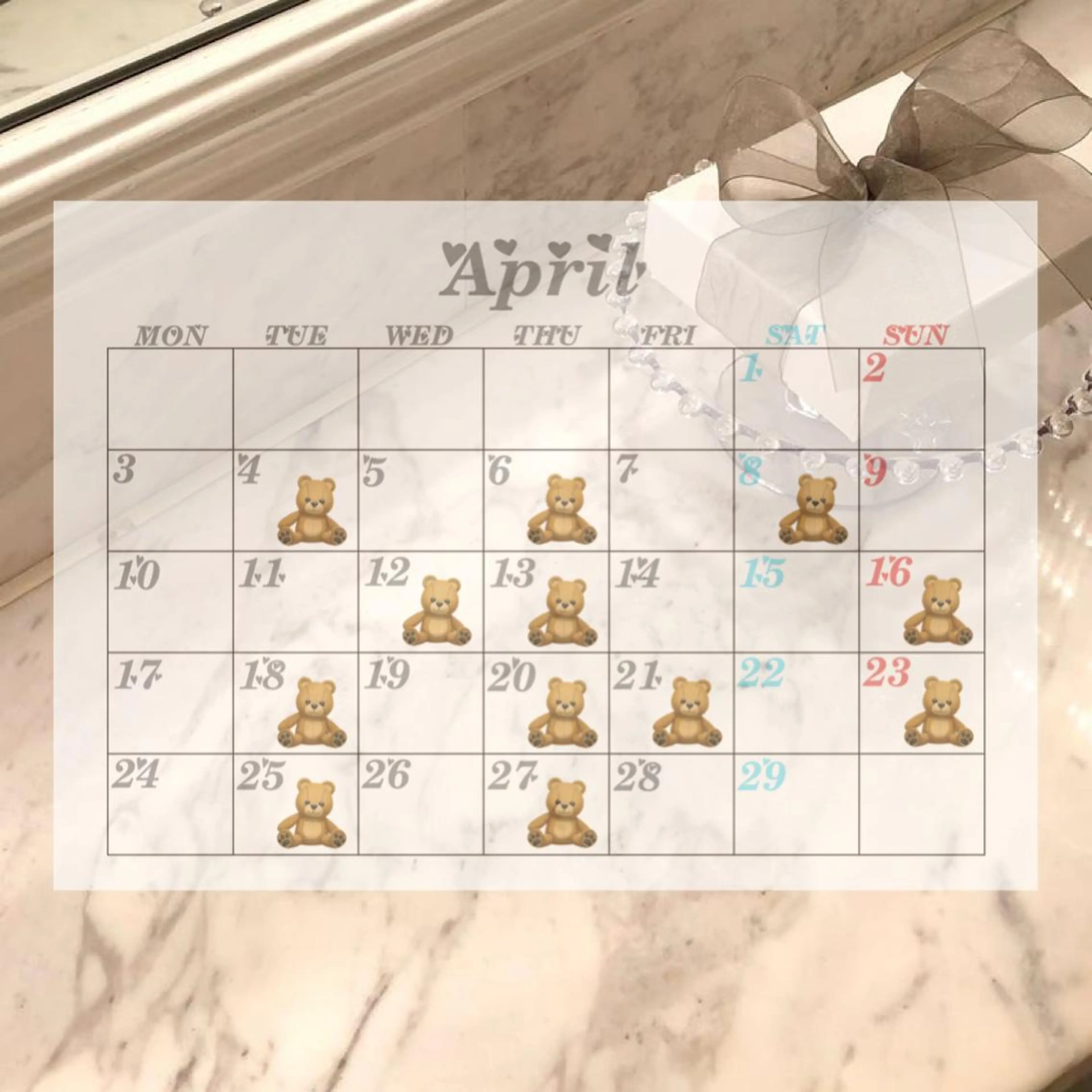 ロング カラー クルミ🤍ピンク 🎀韓国ヘアのヘアスタイル