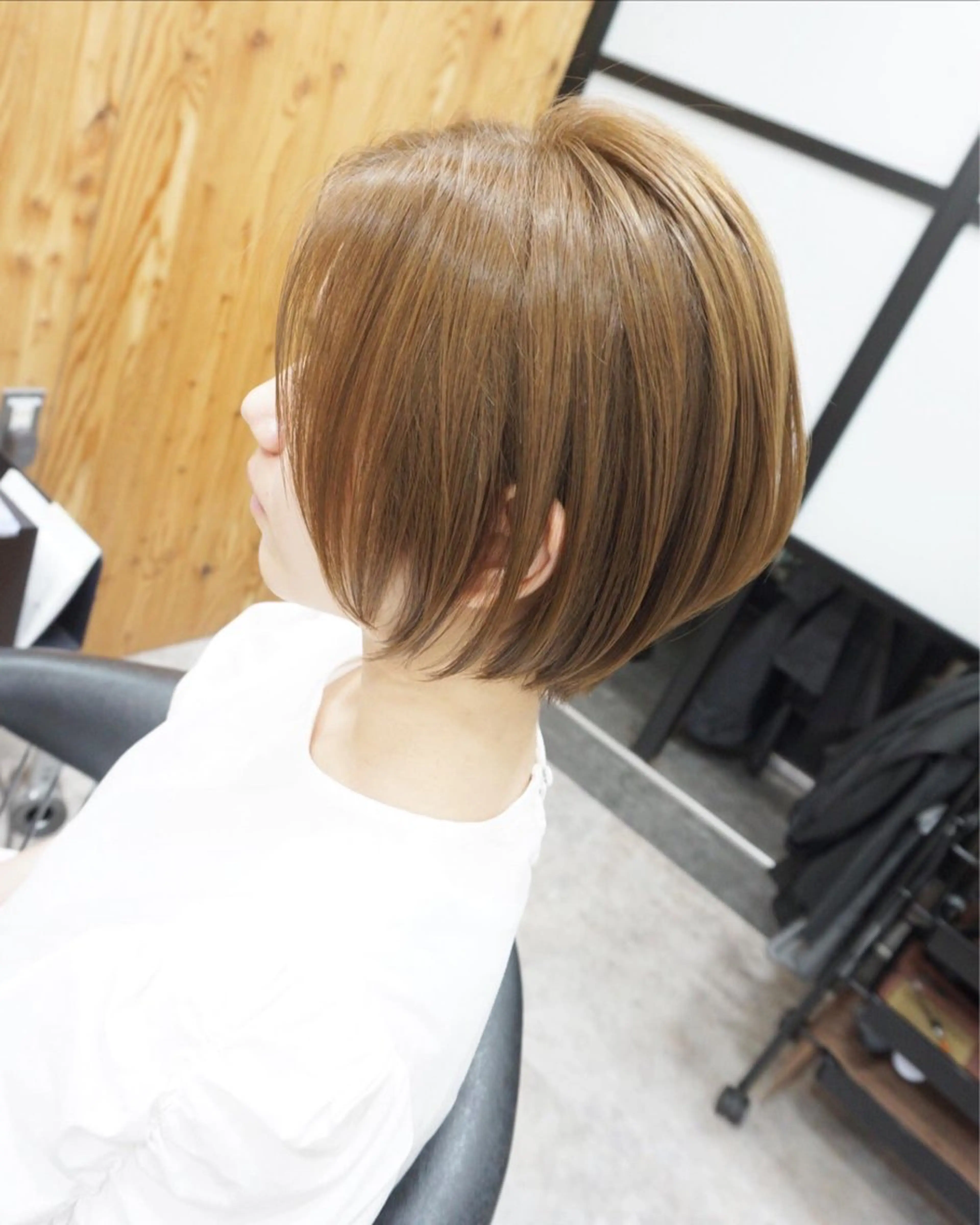 ショート ショートヘア カット ヘアカラー トリートメント hair teria ryu 大塚のヘアスタイル