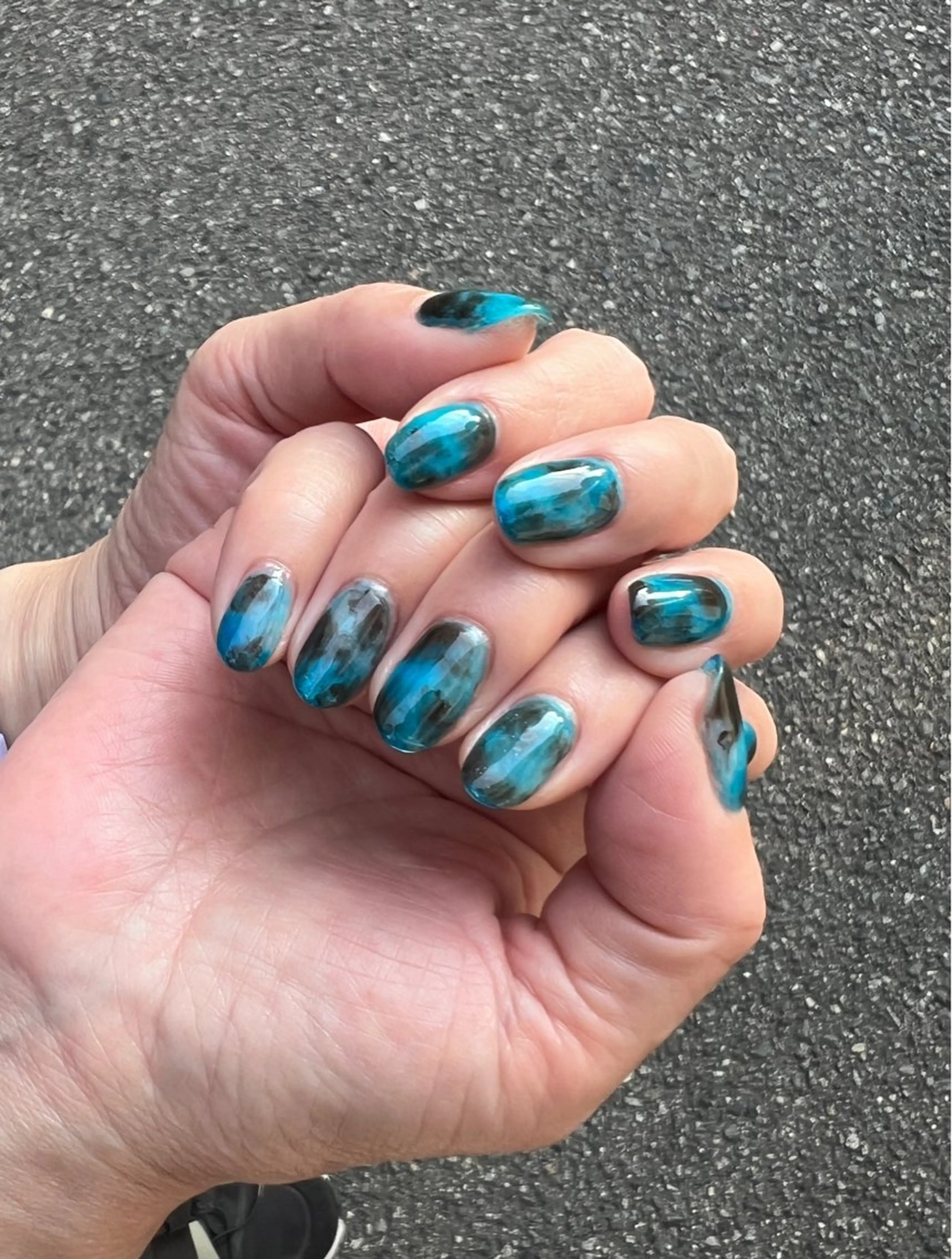 men'sもオススメニュアンスネイル C（over 120min）の写真