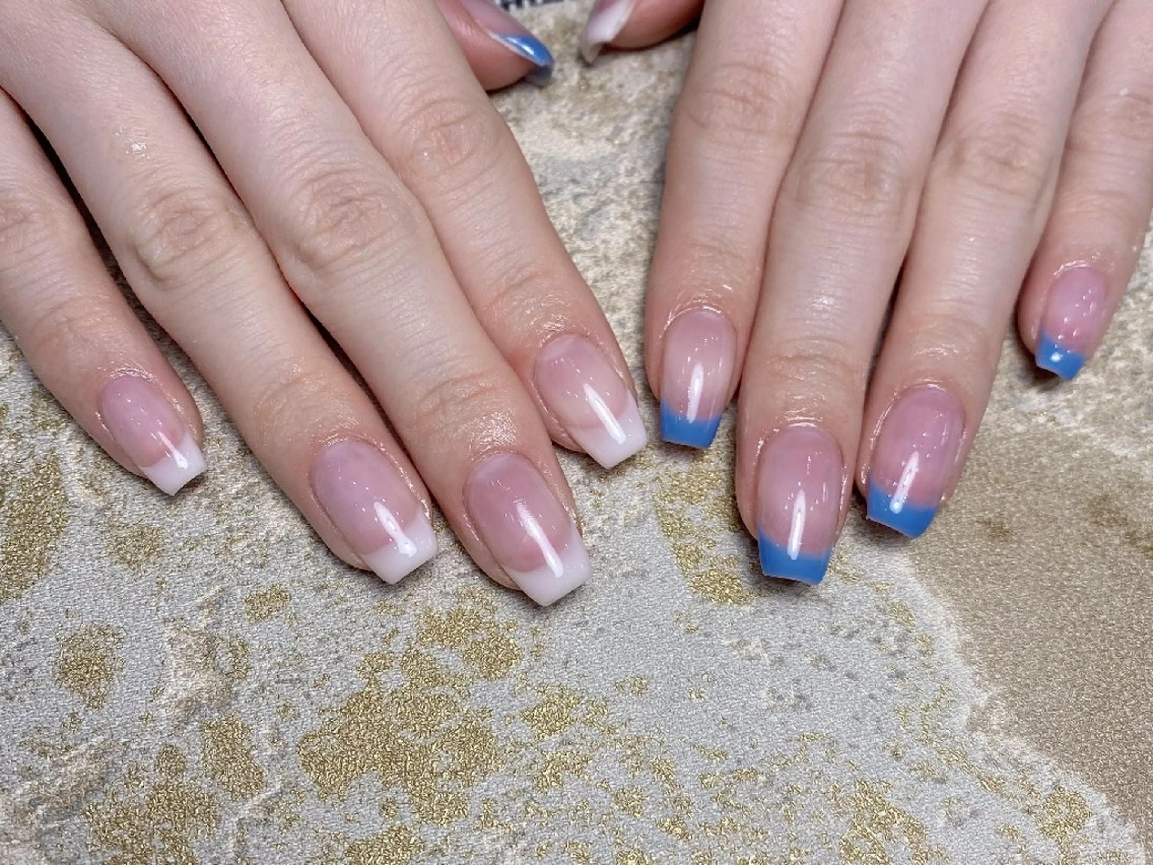 ネイル フレンチネイル ハンドネイル UM Nail Salonのネイルデザイン