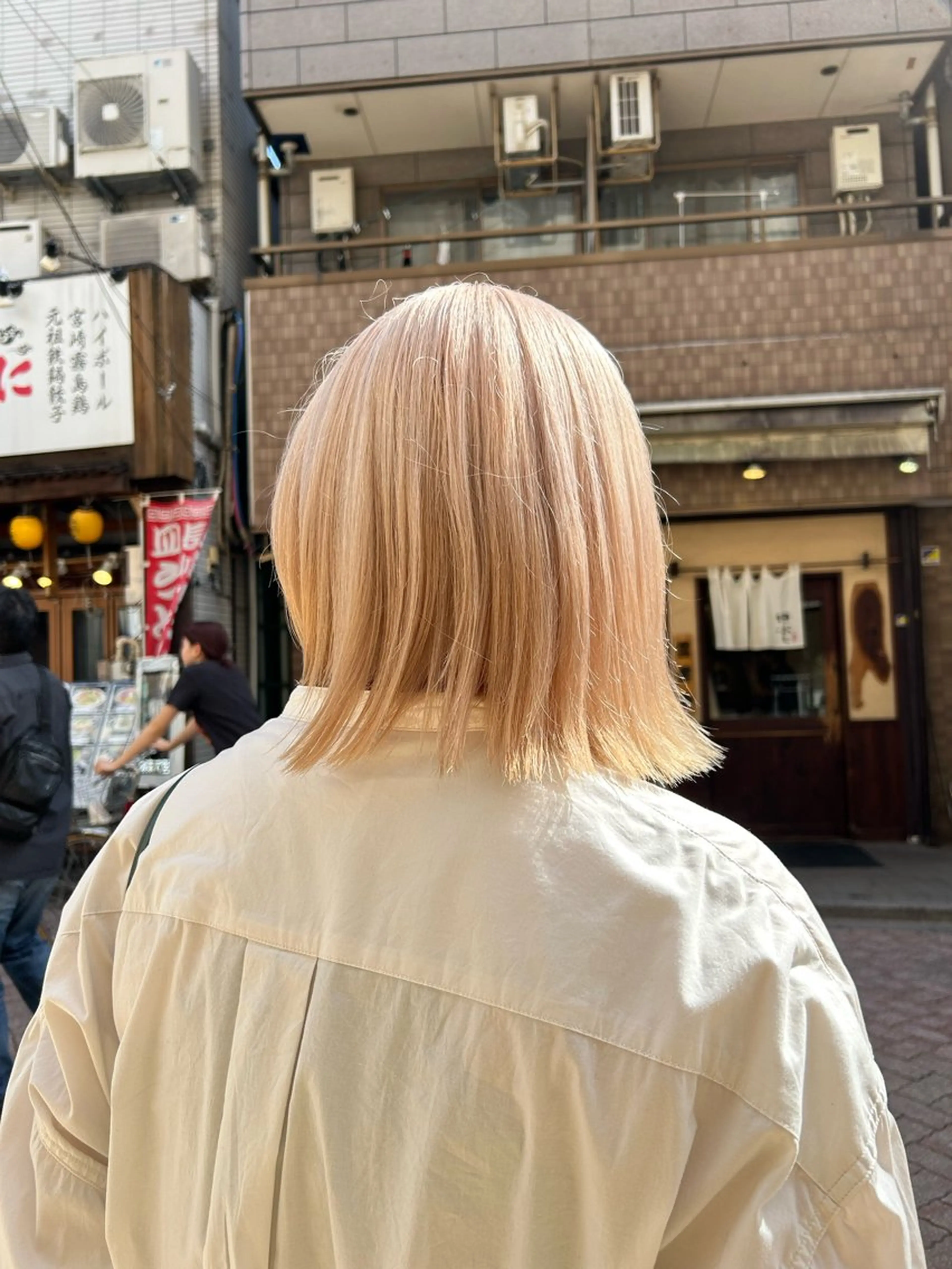 ミディアム カラー 🦖ミニボブ/ボブ /MOEKA🦕のヘアスタイル