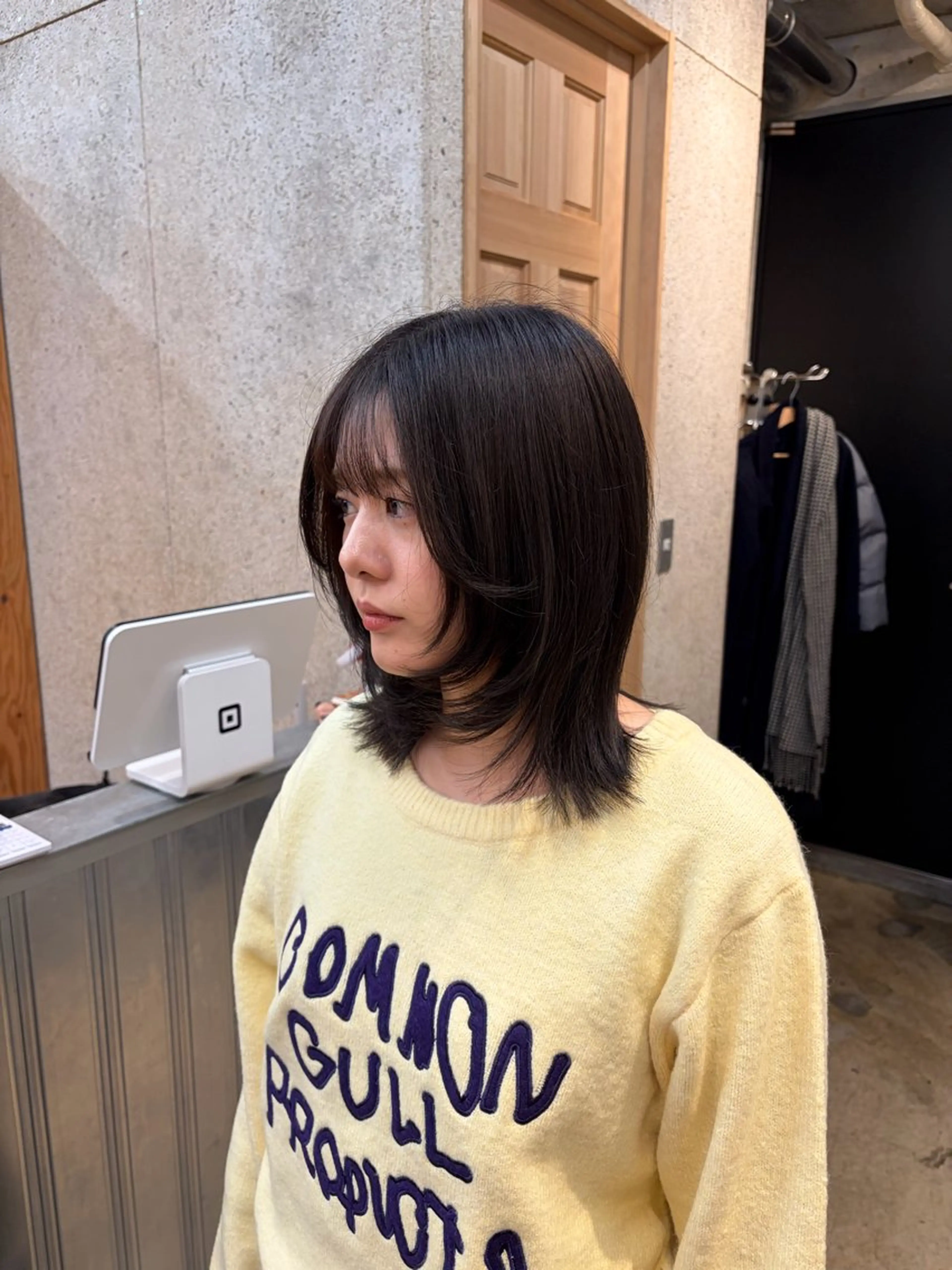 ミディアム レイヤーカット カット ヘアカラー KOUSUKE /レイヤーカットのヘアスタイル