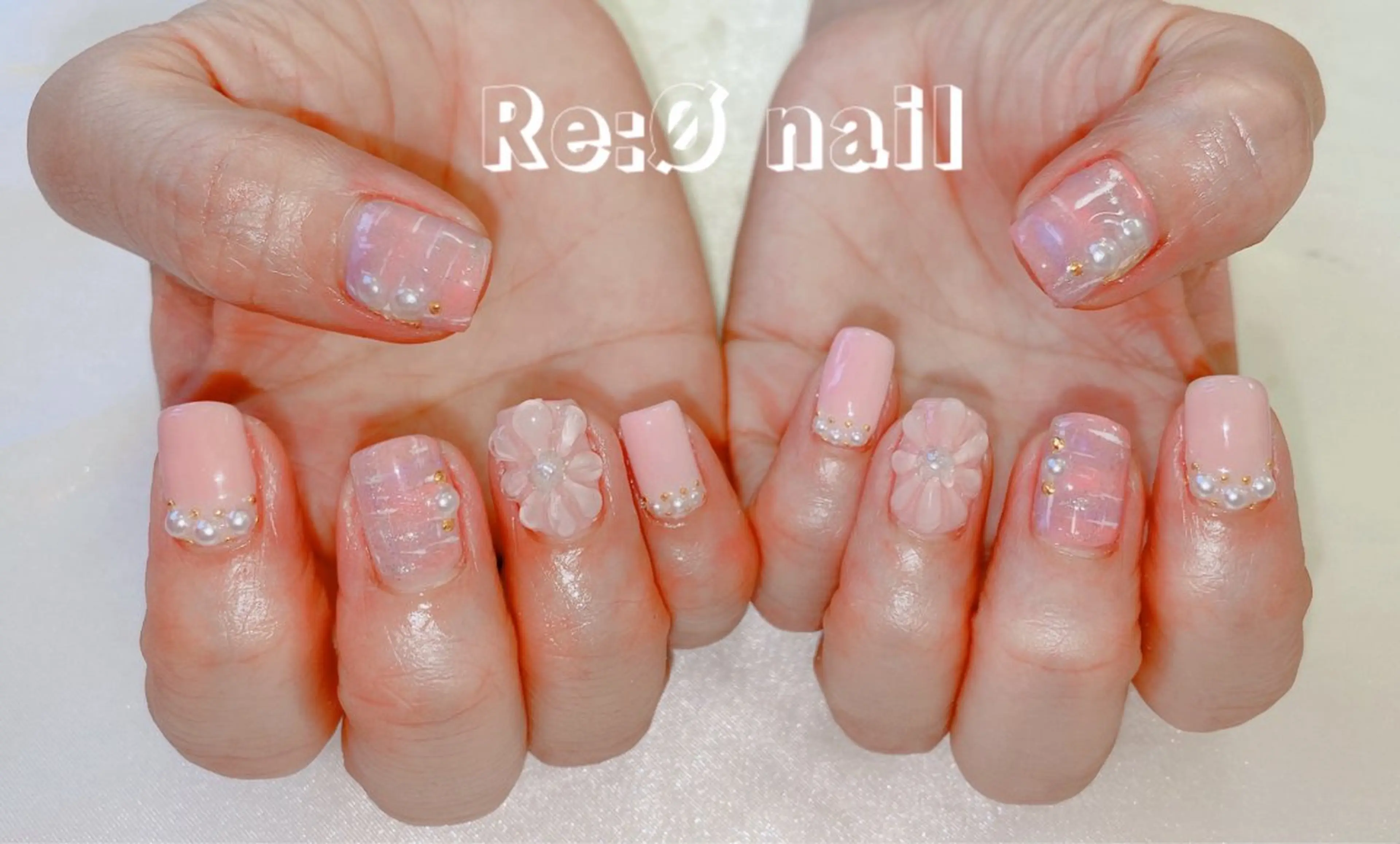 ネイル ハンドネイル Re:Ø nail 🩵TSUJIのネイルデザイン