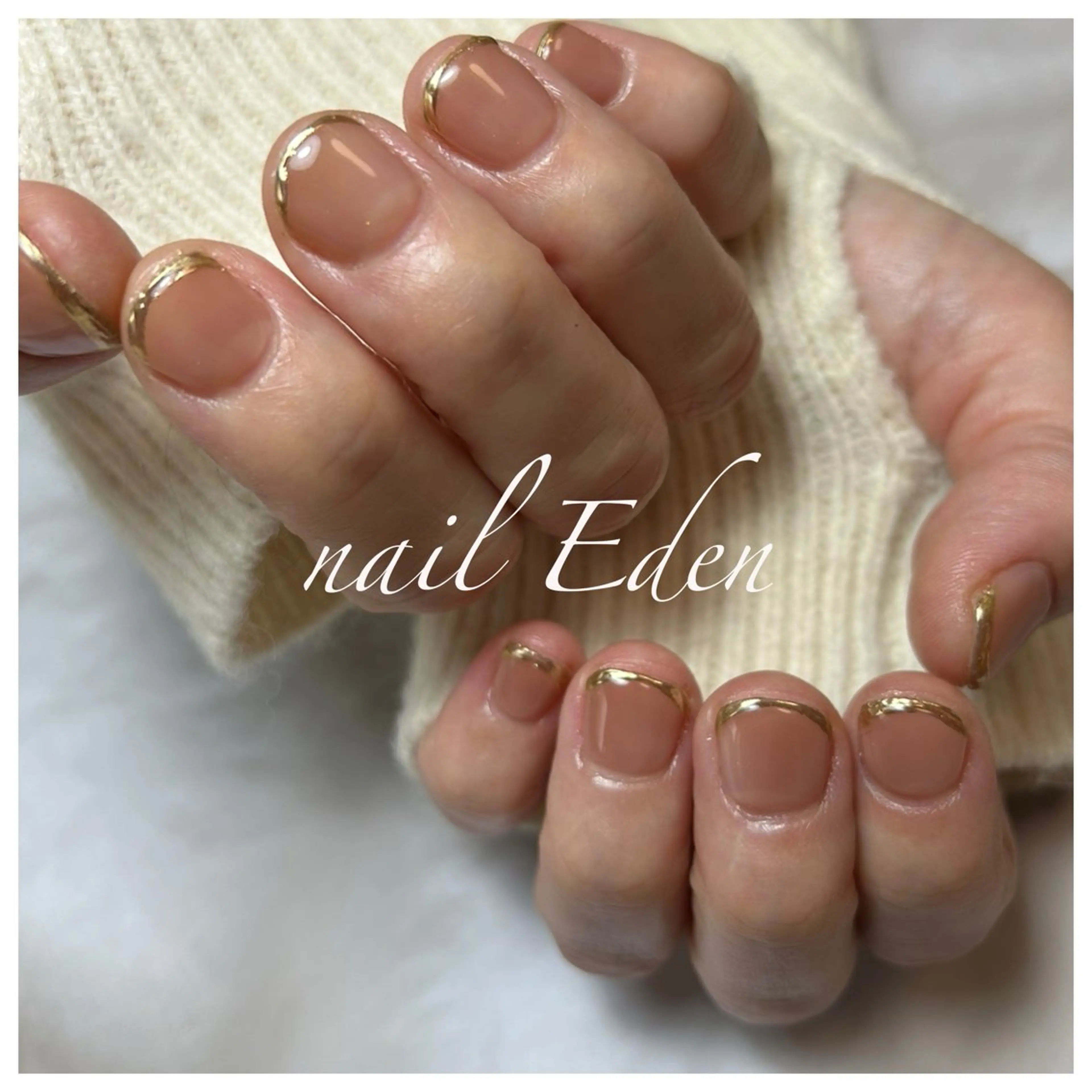 ネイル 持ち込み ハンドネイル ハンドケア Eden　private nail saron所属・Eden ♾️のネイルデザイン