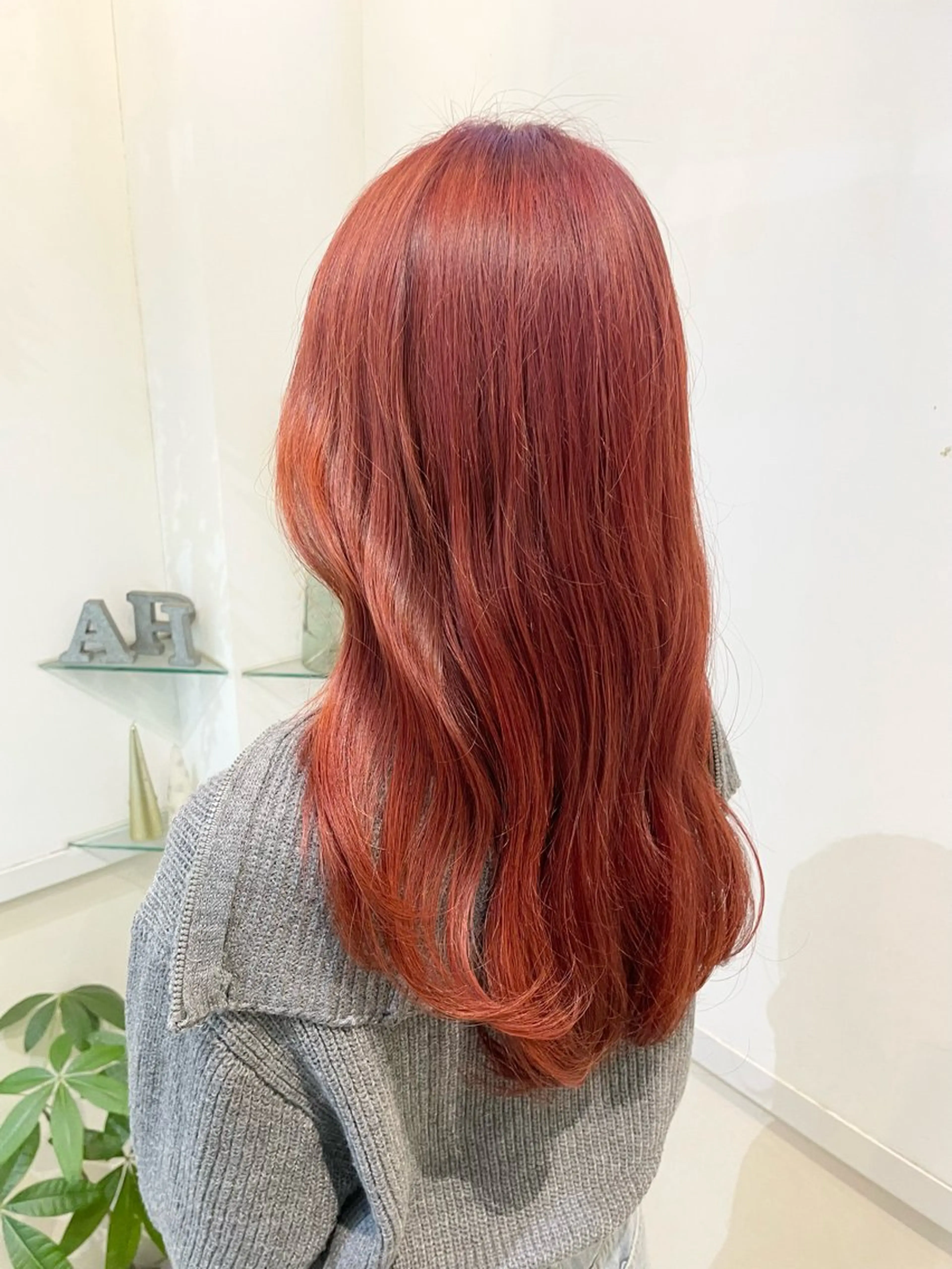 ロング カラー ヘアカラー トリートメント 髪質改善カラー🤍 エクステ✨君島由実子のヘアスタイル