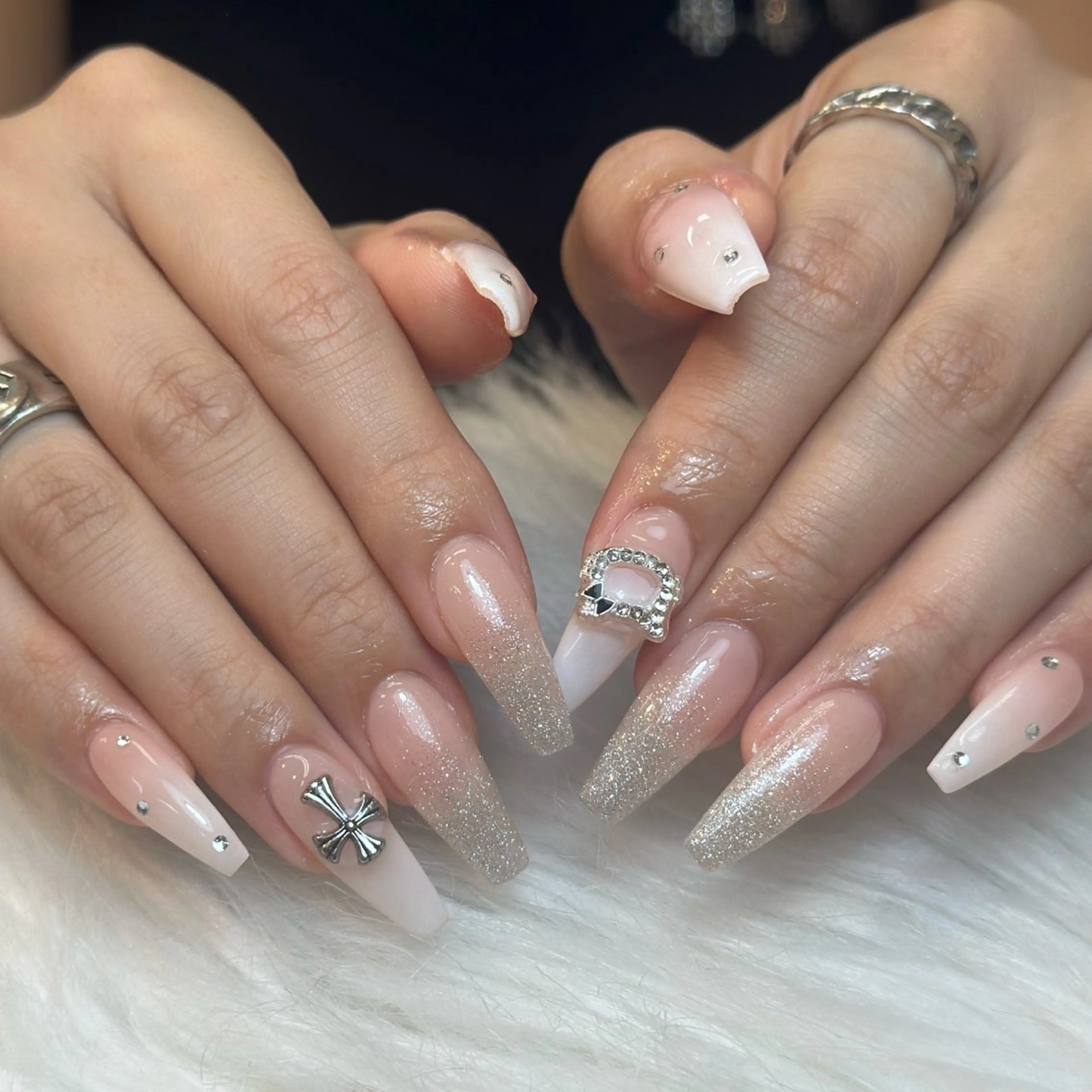 ネイル アートネイル ジェルネイル マグネットネイル ハンドネイル JennNail_ マオのネイルデザイン