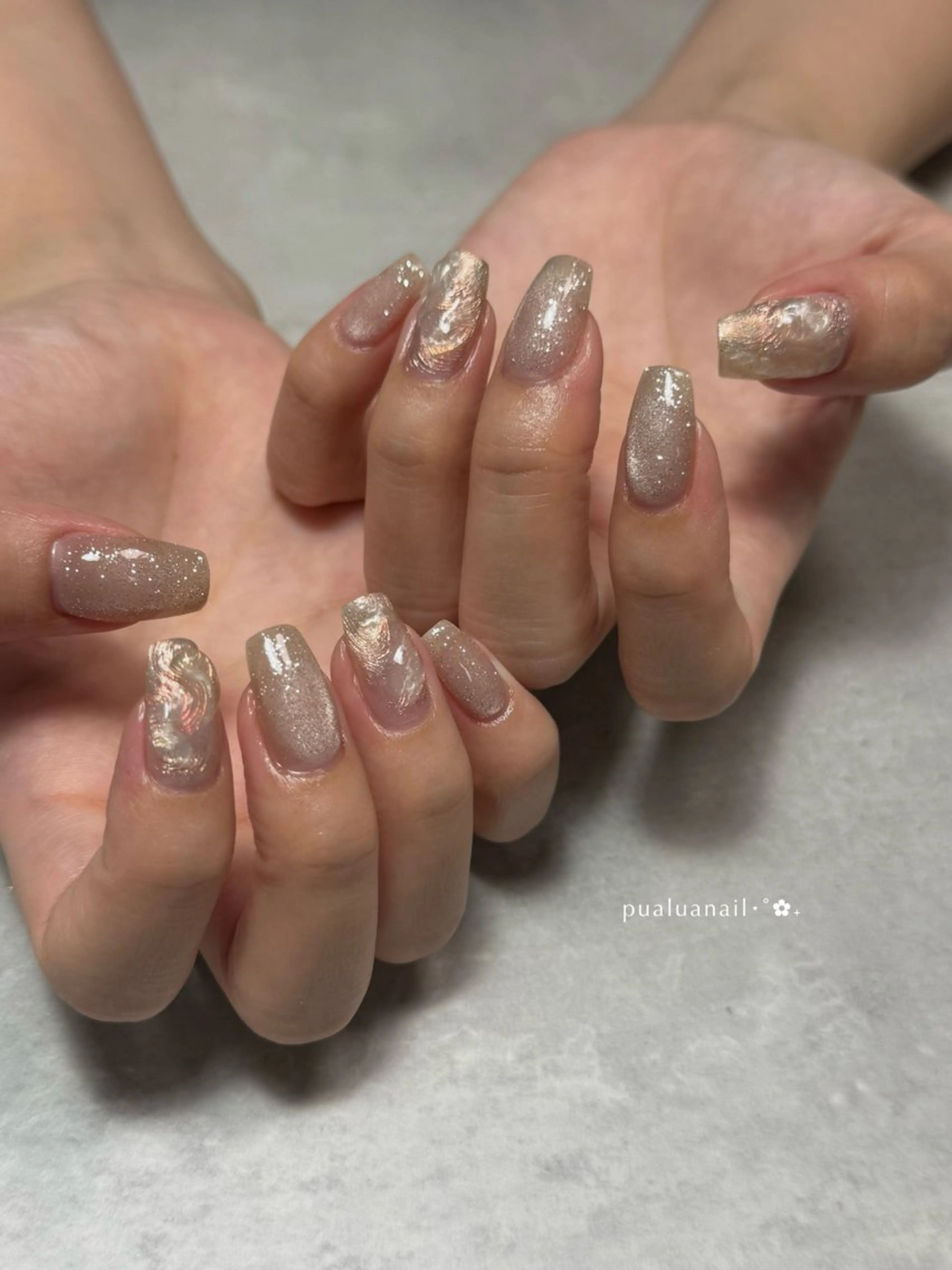 ネイル ハンドネイル pualua miharuのネイルデザイン