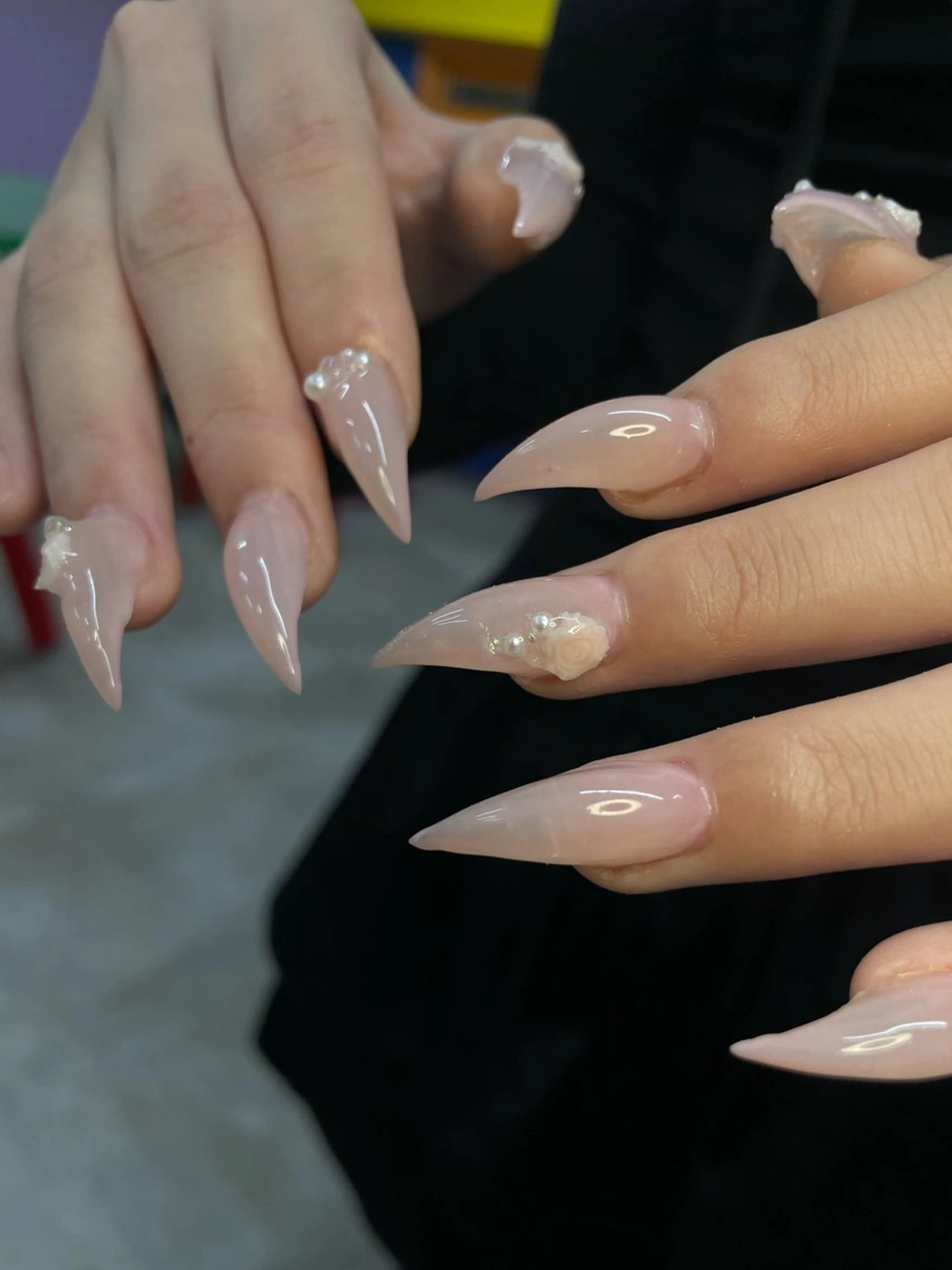 ネイル ハンドネイル ひめか🫁 推し概念・個性派のネイルデザイン