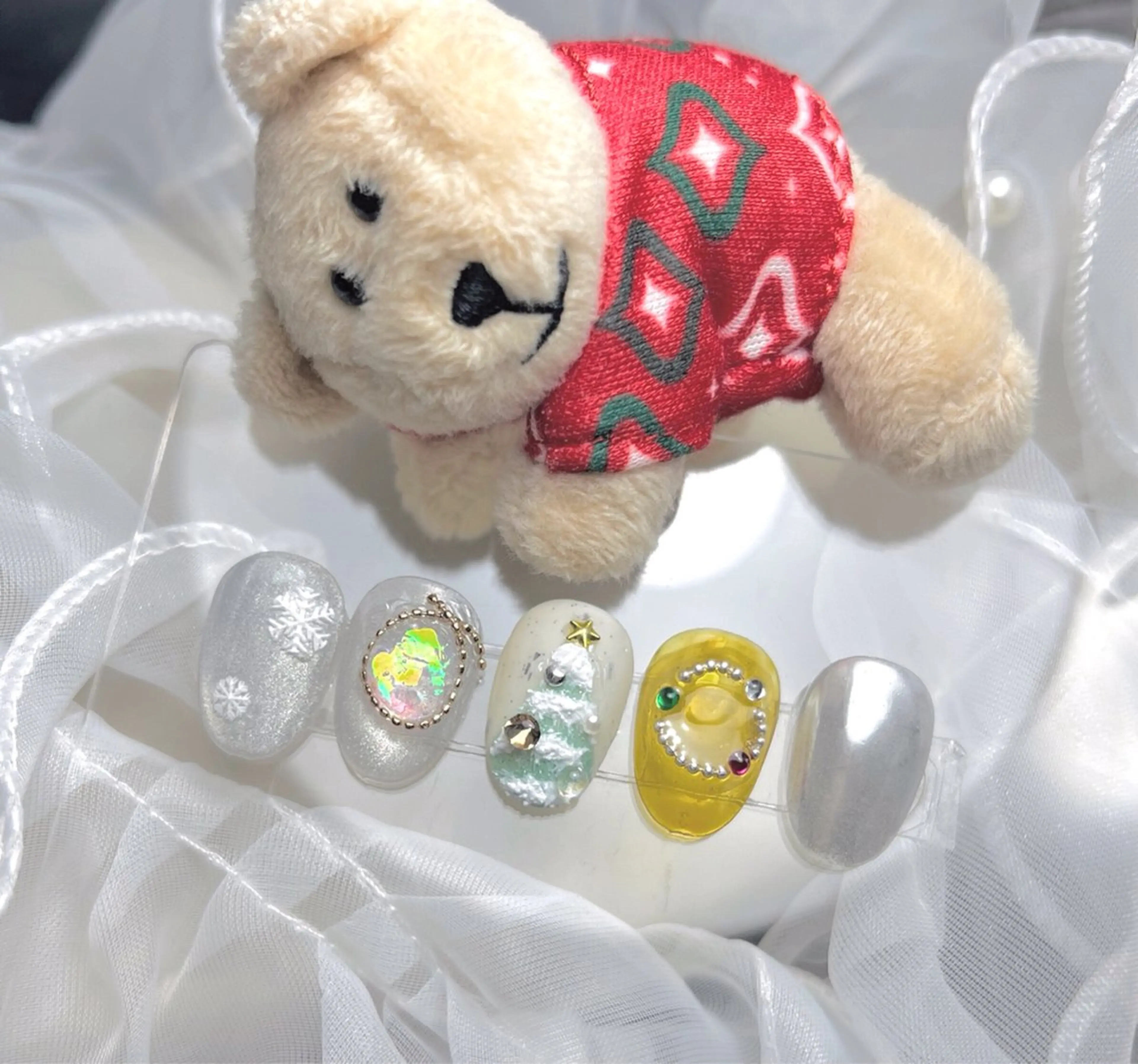 ネイル アートネイル 🦋y y Nail 🤍のネイルデザイン