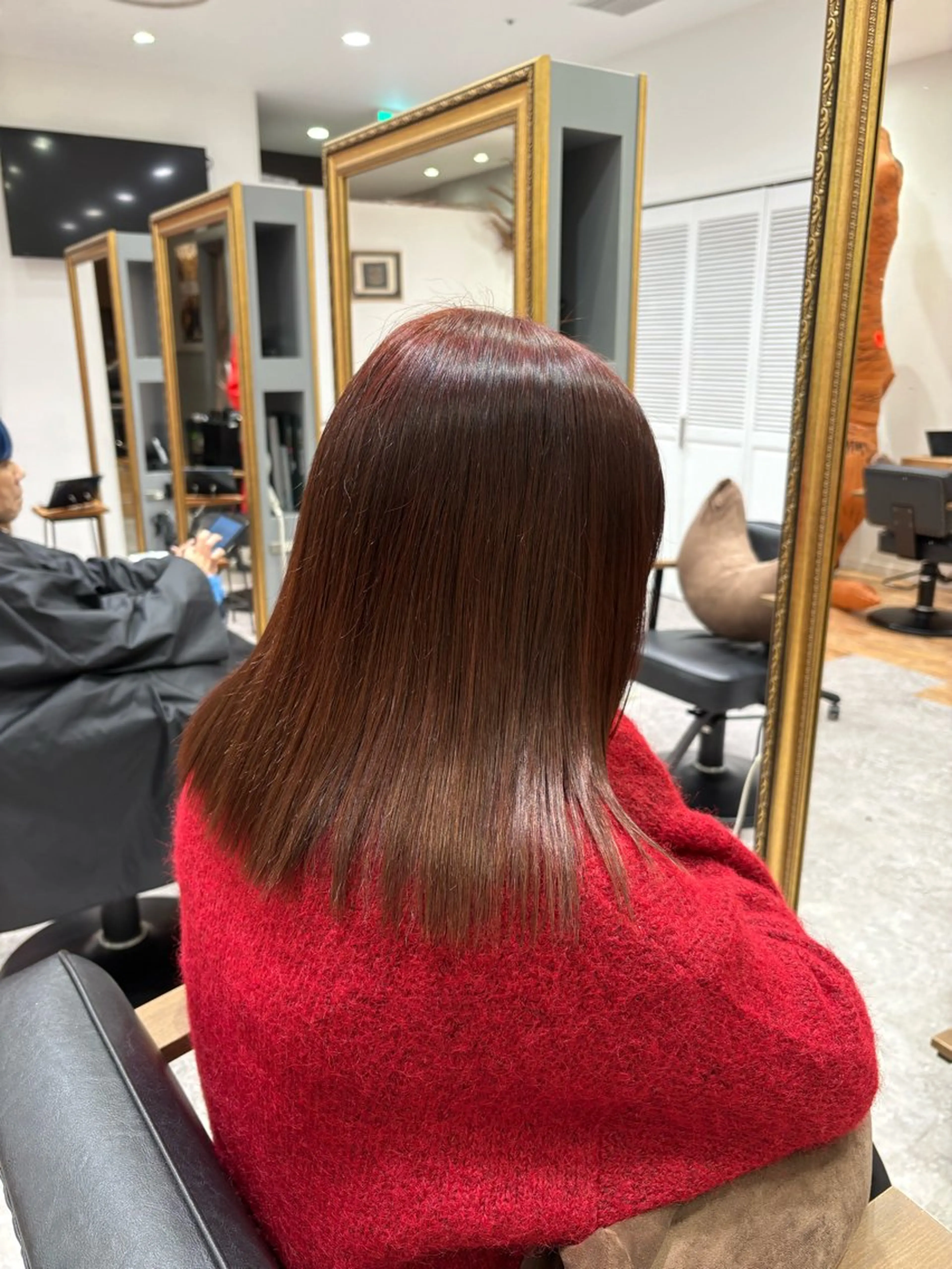 カラー ヘアカラー トリートメント 透明感カラー/ダブル カラー/MAI🎀のヘアスタイル